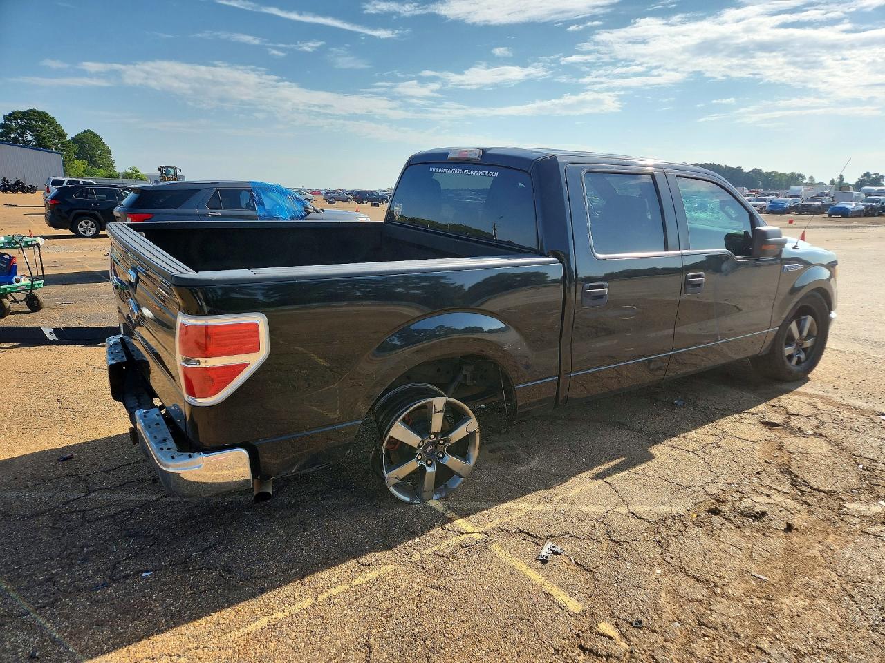 2013 Ford F150 Supercrew Black vin: 1FTEW1CM0DKF55162