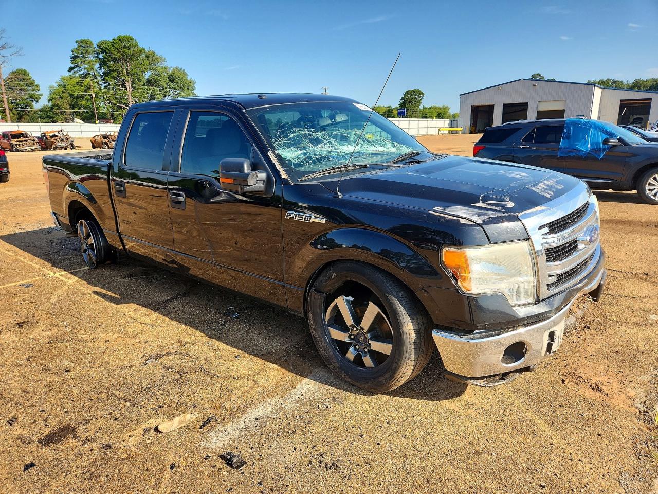 2013 Ford F150 Supercrew Black vin: 1FTEW1CM0DKF55162