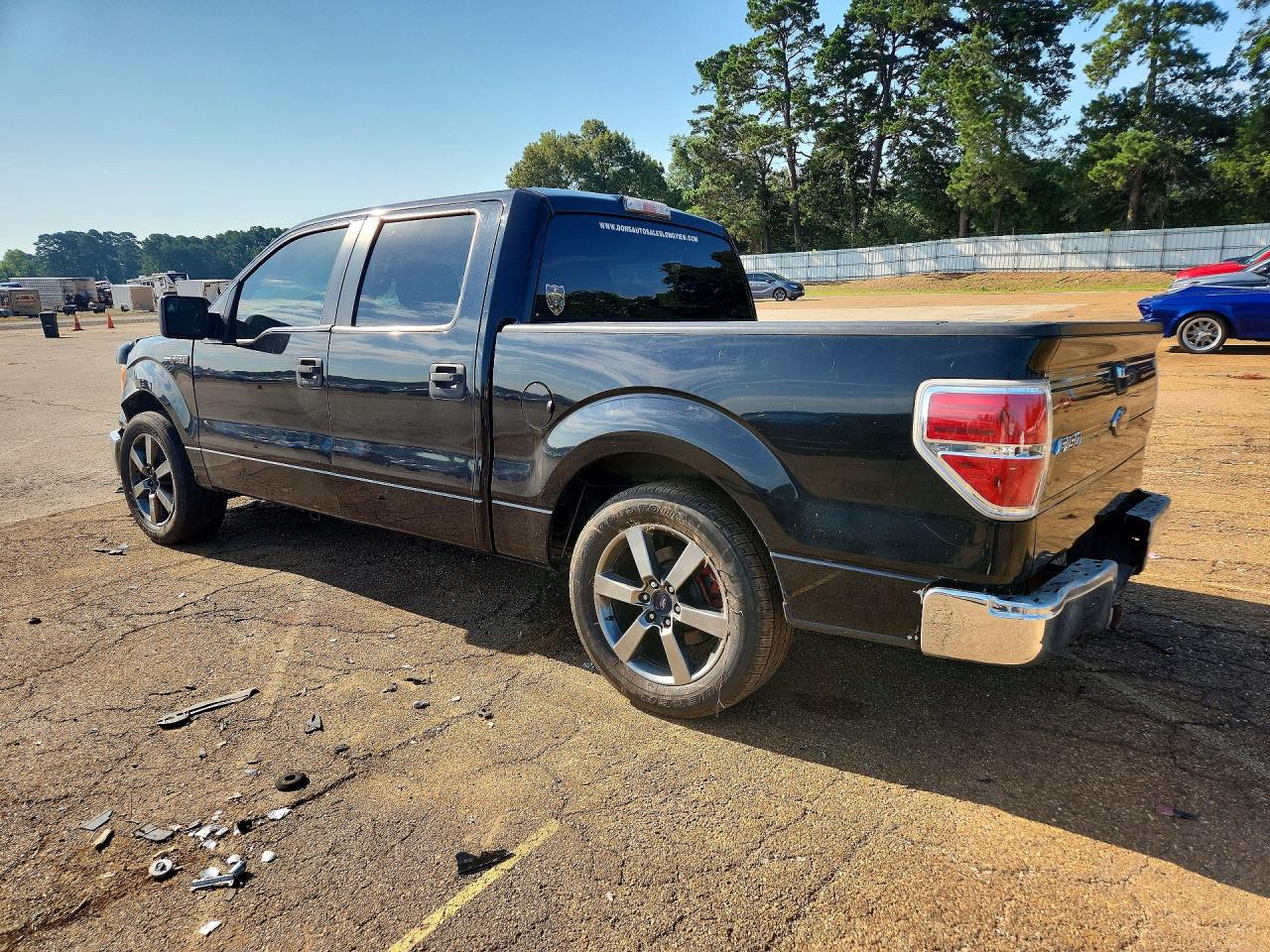 2013 Ford F150 Supercrew Black vin: 1FTEW1CM0DKF55162