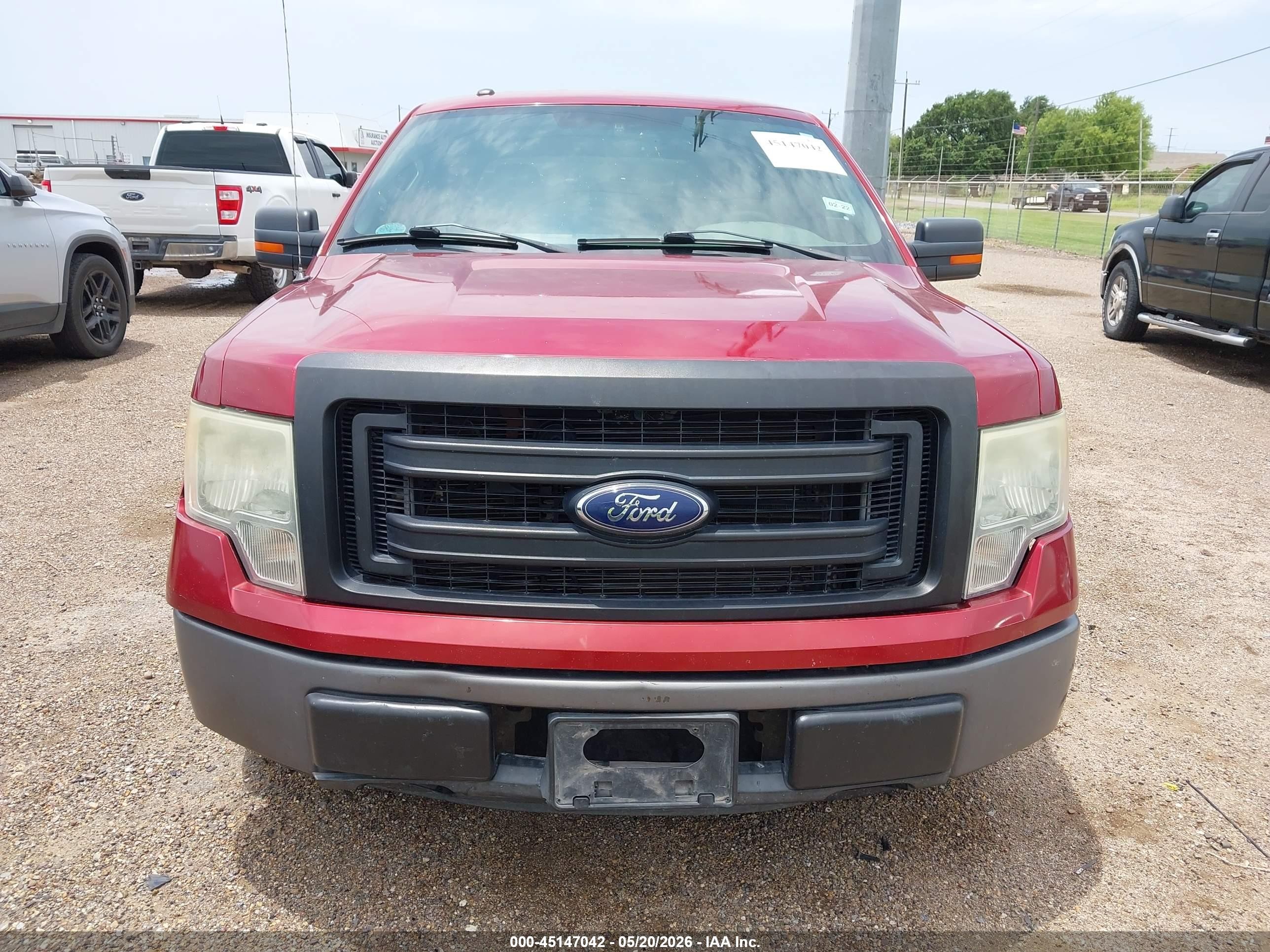 2014 Ford F-150 Xlt Красный vin: 1FTEW1CM0EFA48725