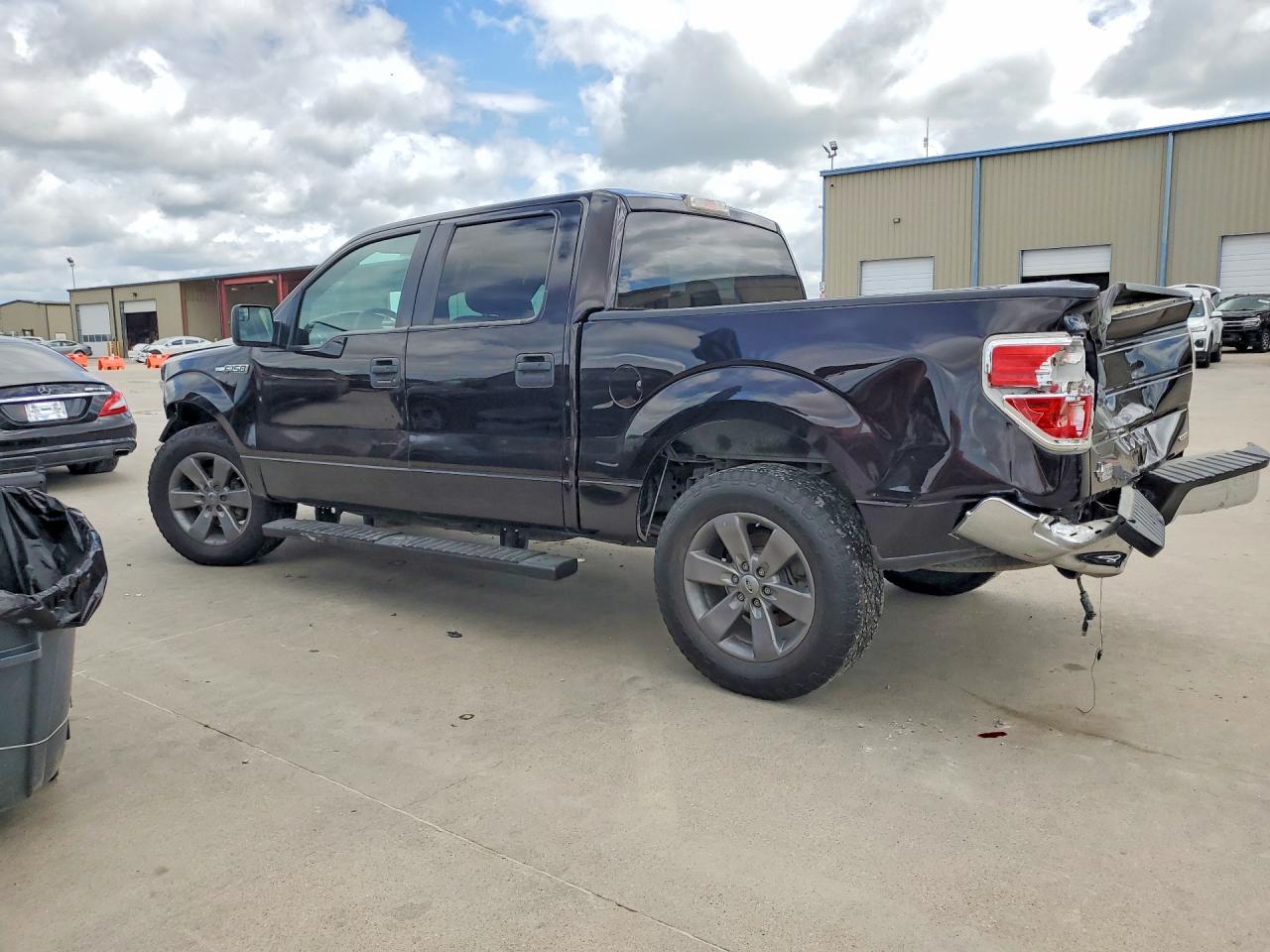 2014 Ford F-150 Black vin: 1FTEW1CM0EFA48806