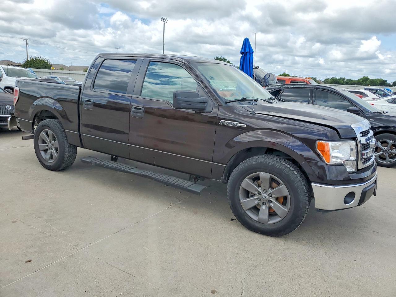2014 Ford F-150 Black vin: 1FTEW1CM0EFA48806