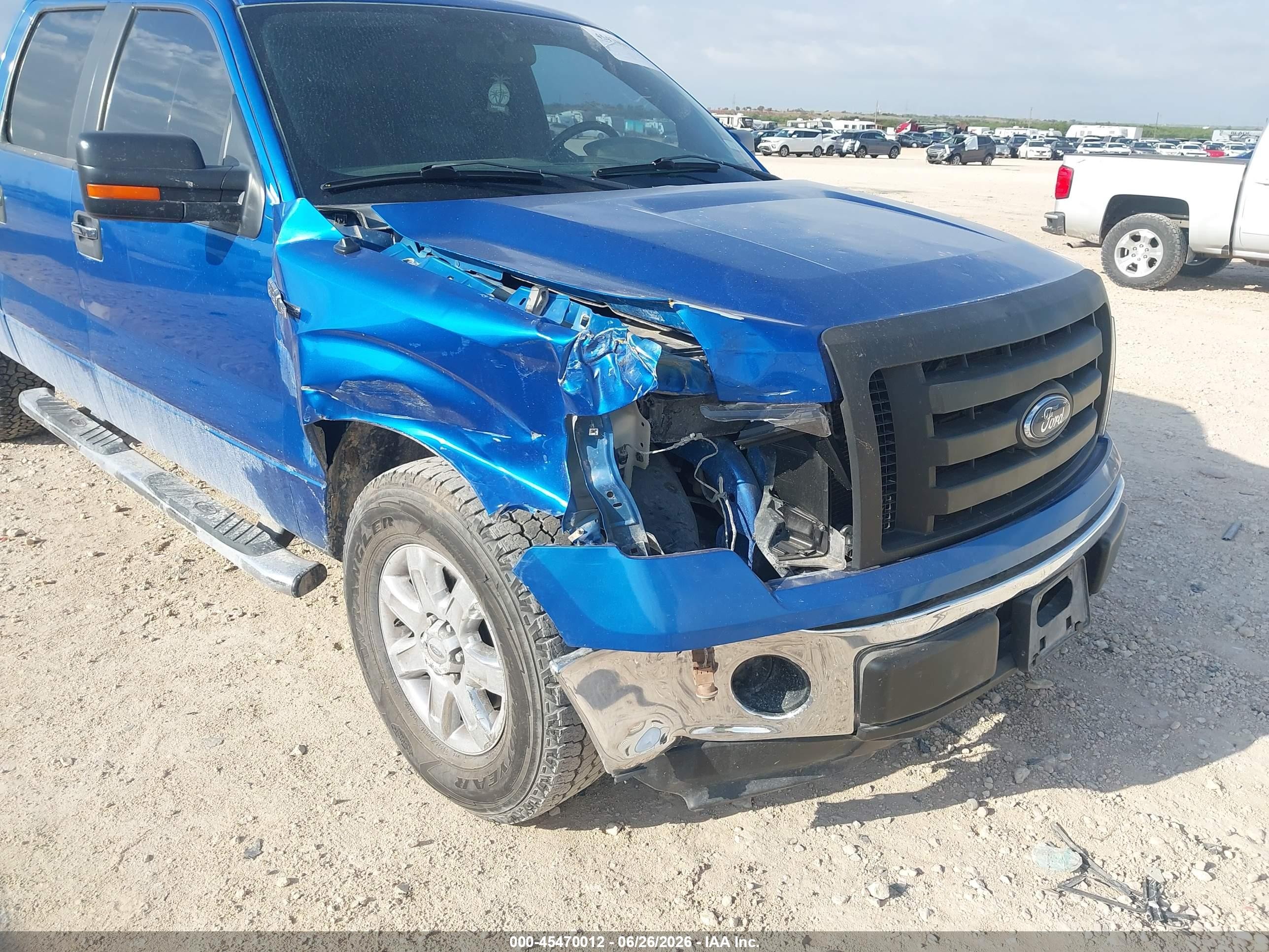 2014 Ford F-150 Xlt Blue vin: 1FTEW1CM0EFC50674