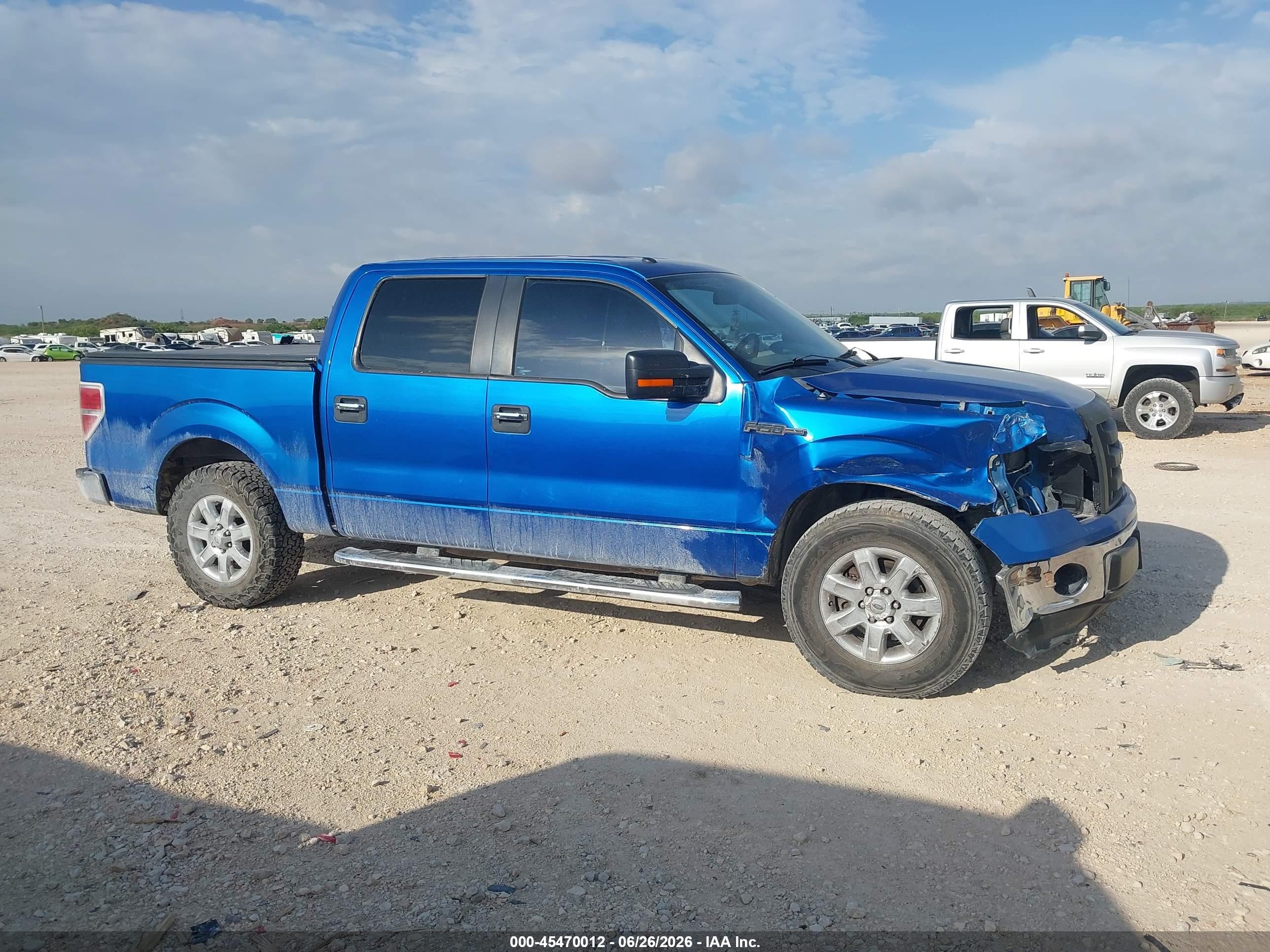 2014 Ford F-150 Xlt Blue vin: 1FTEW1CM0EFC50674