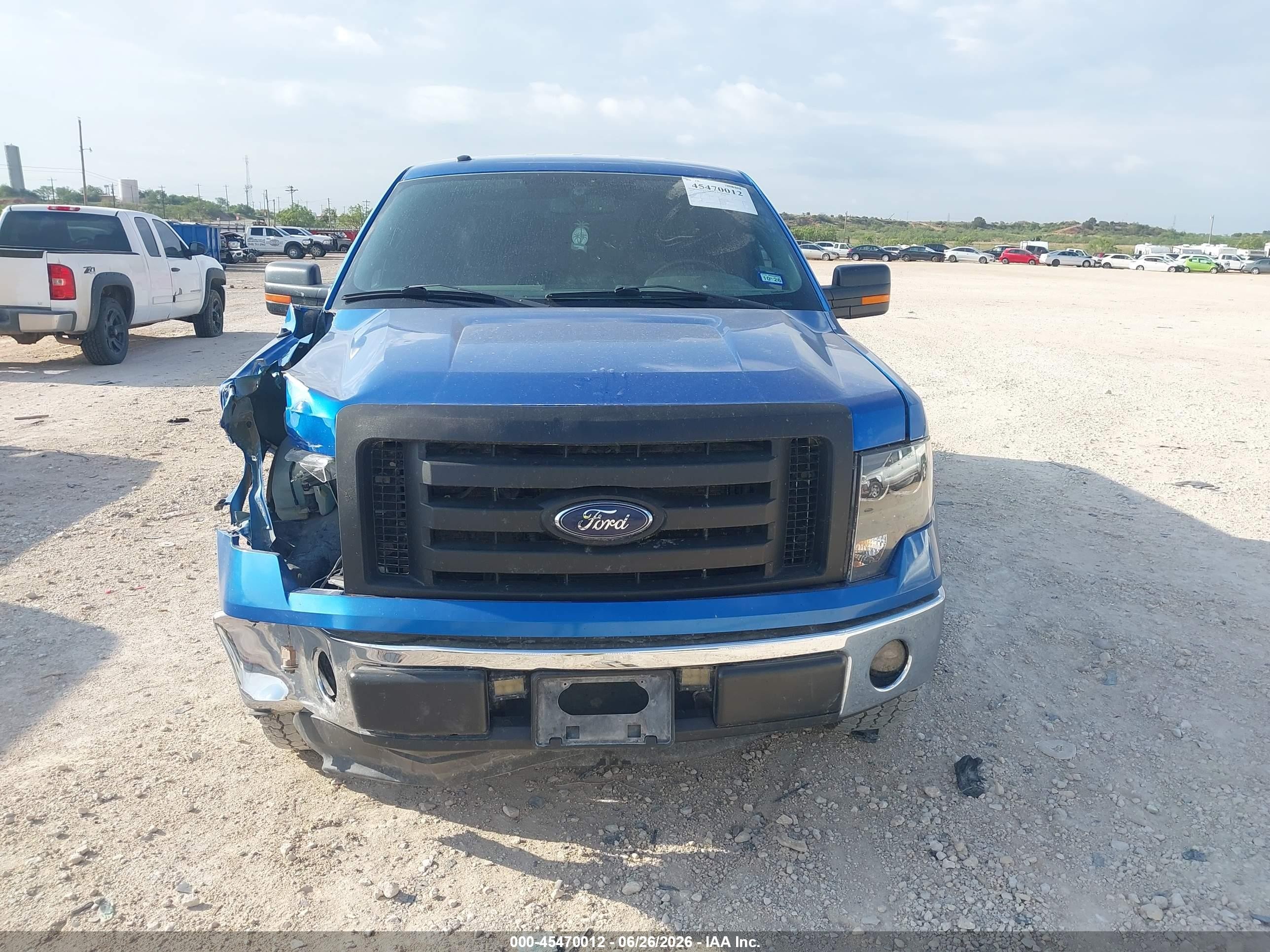 2014 Ford F-150 Xlt Blue vin: 1FTEW1CM0EFC50674