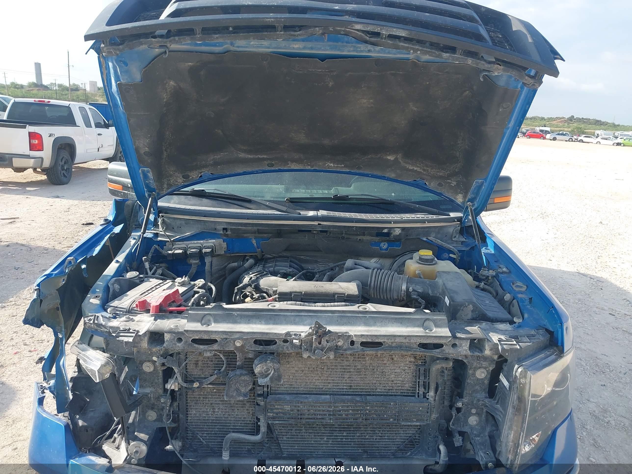 2014 Ford F-150 Xlt Blue vin: 1FTEW1CM0EFC50674