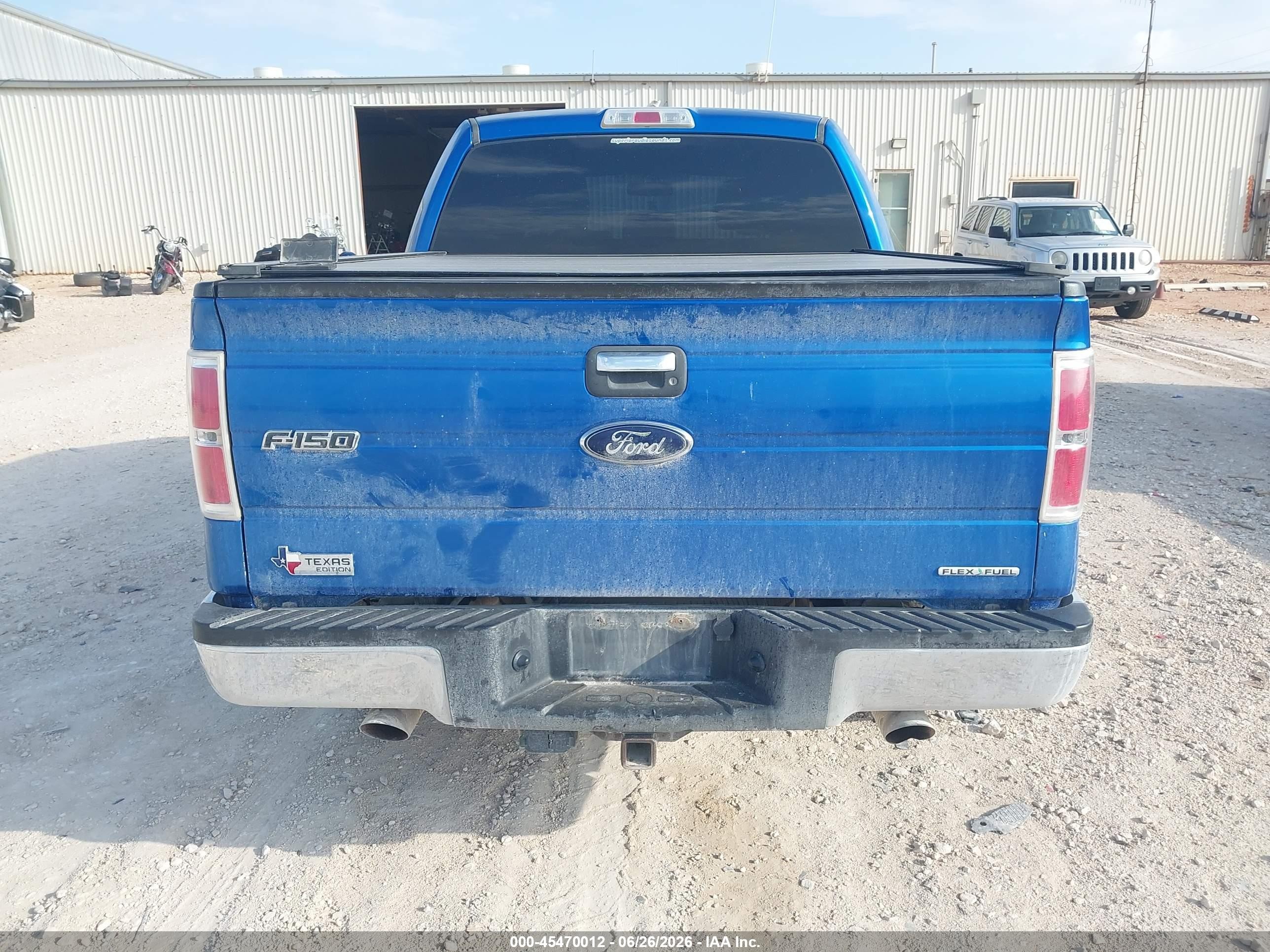 2014 Ford F-150 Xlt Blue vin: 1FTEW1CM0EFC50674