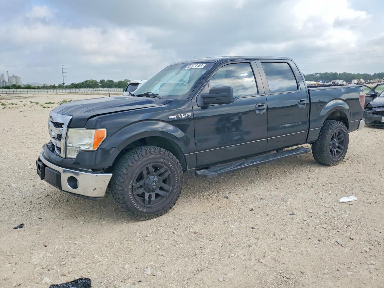 2014 Ford F150 Supercrew Black vin: 1FTEW1CM0EKE52471