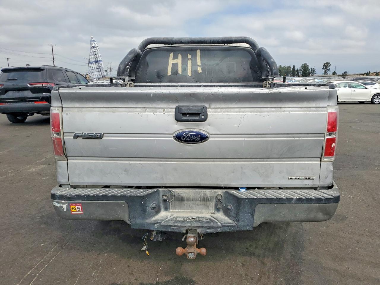 2014 Ford F150 Supercrew Silver vin: 1FTEW1CM0EKE65544