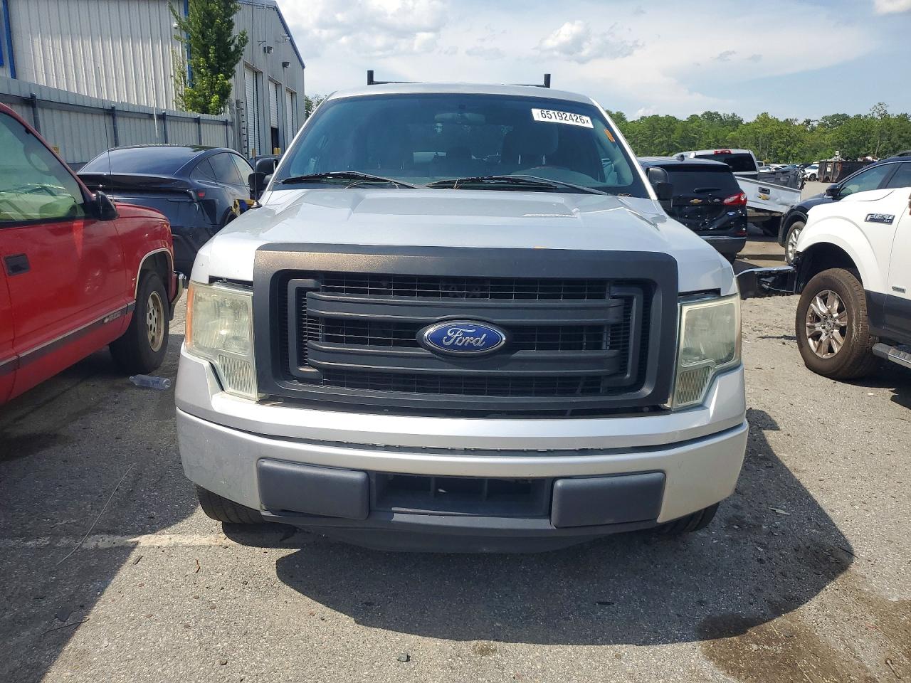2014 Ford F150 Supercrew Silver vin: 1FTEW1CM0EKG33909