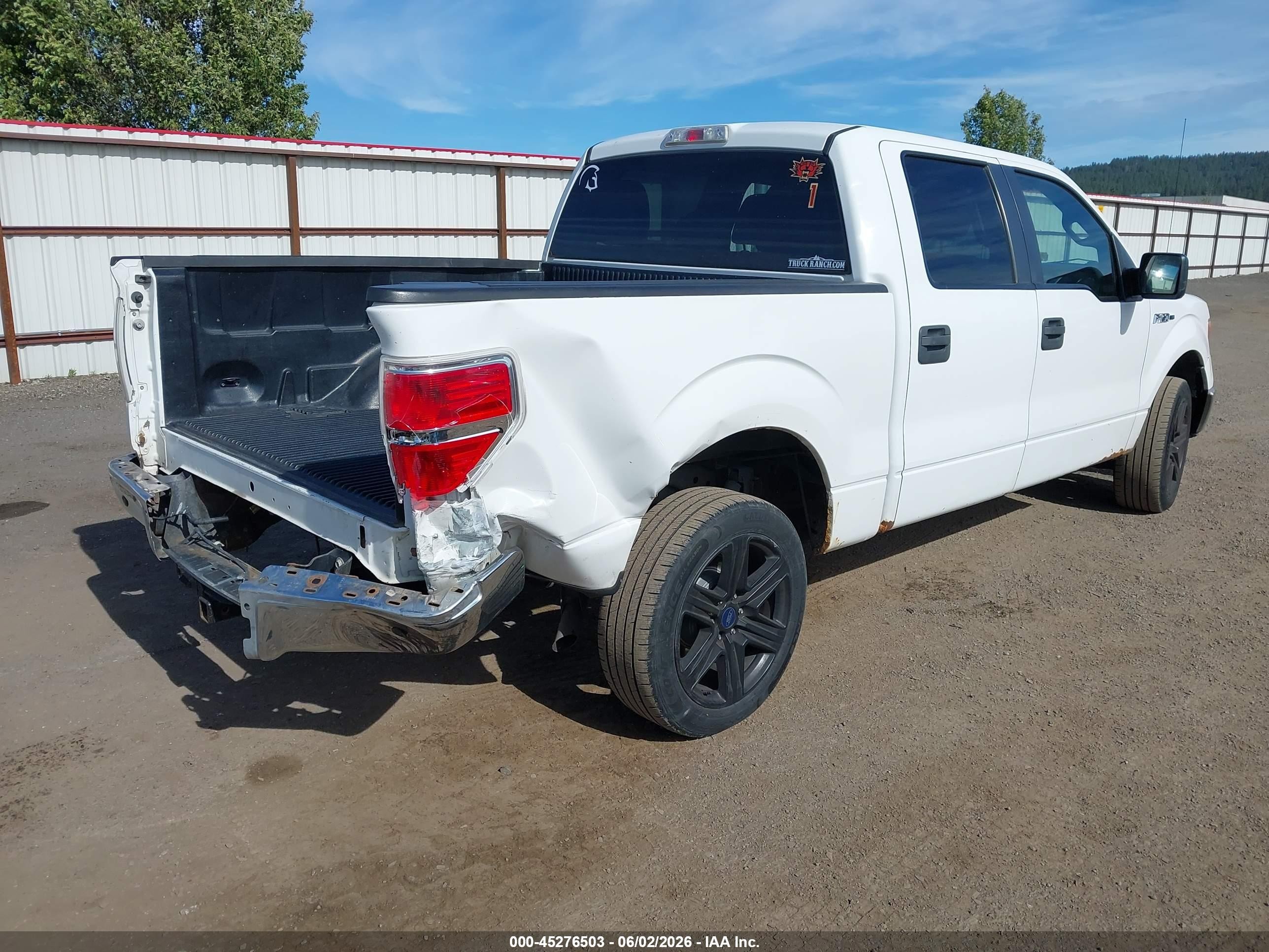 2011 Ford F150 Supercrew White vin: 1FTEW1CM1BFA52598