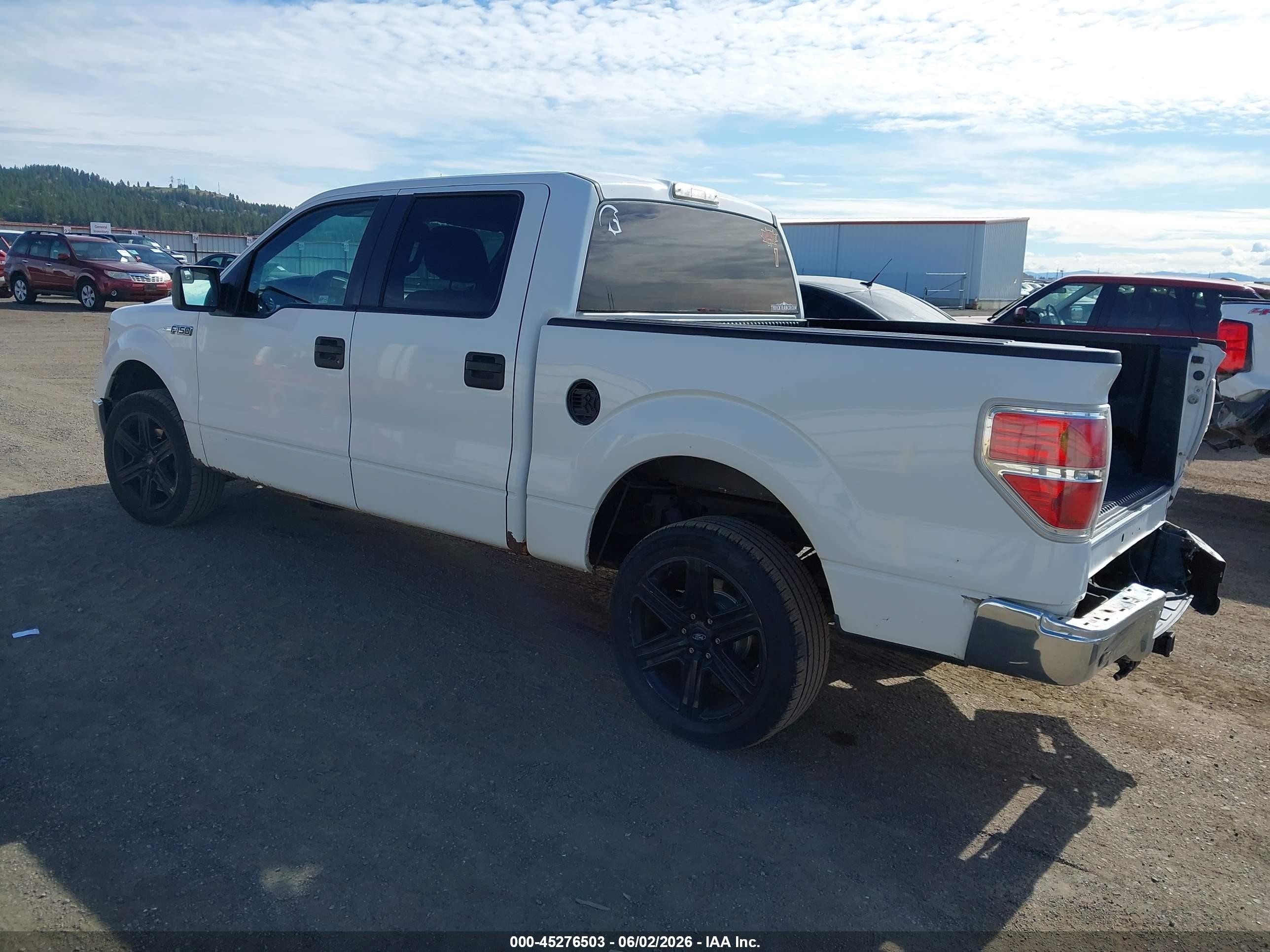 2011 Ford F150 Supercrew White vin: 1FTEW1CM1BFA52598