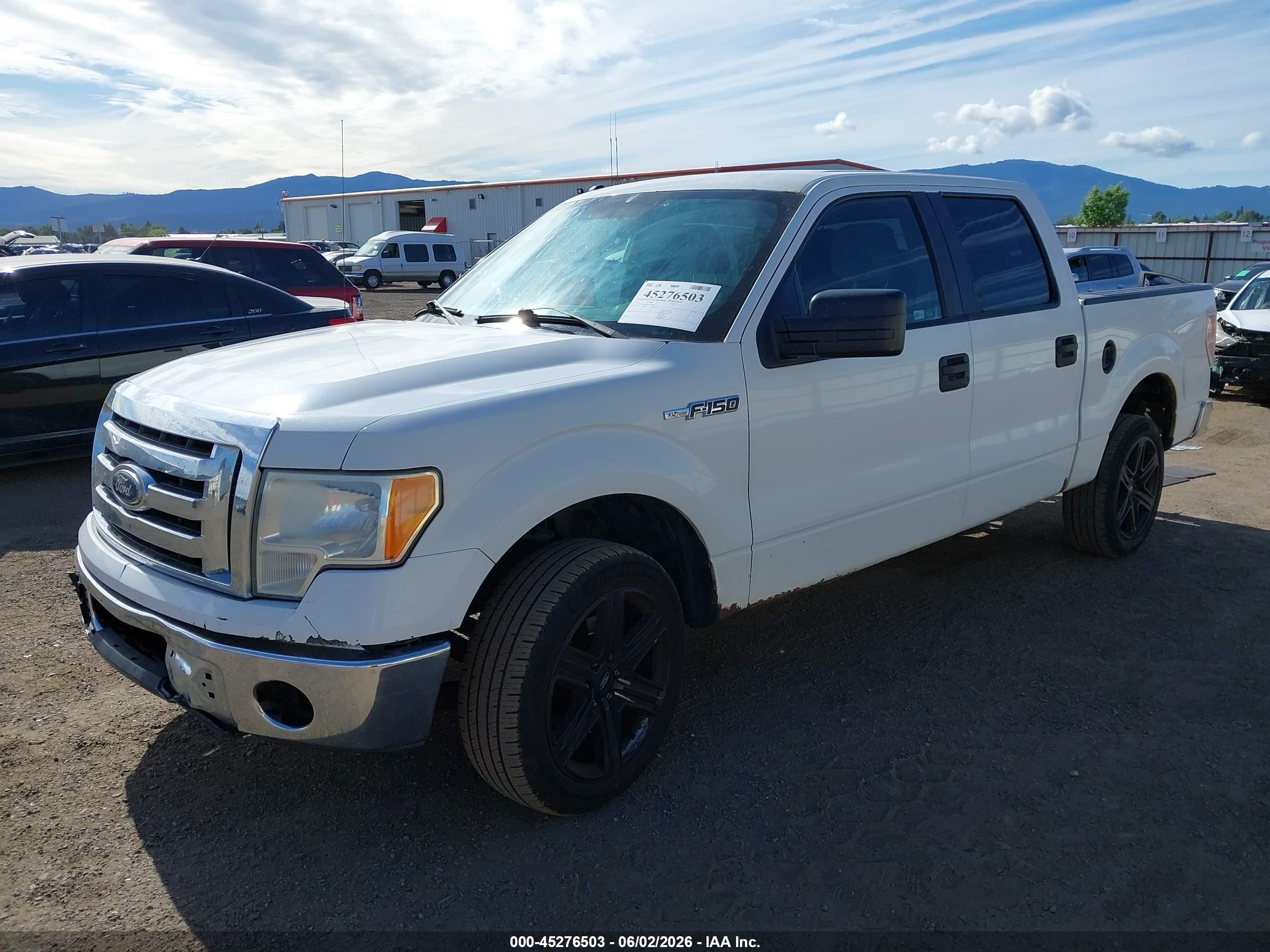 2011 Ford F150 Supercrew White vin: 1FTEW1CM1BFA52598