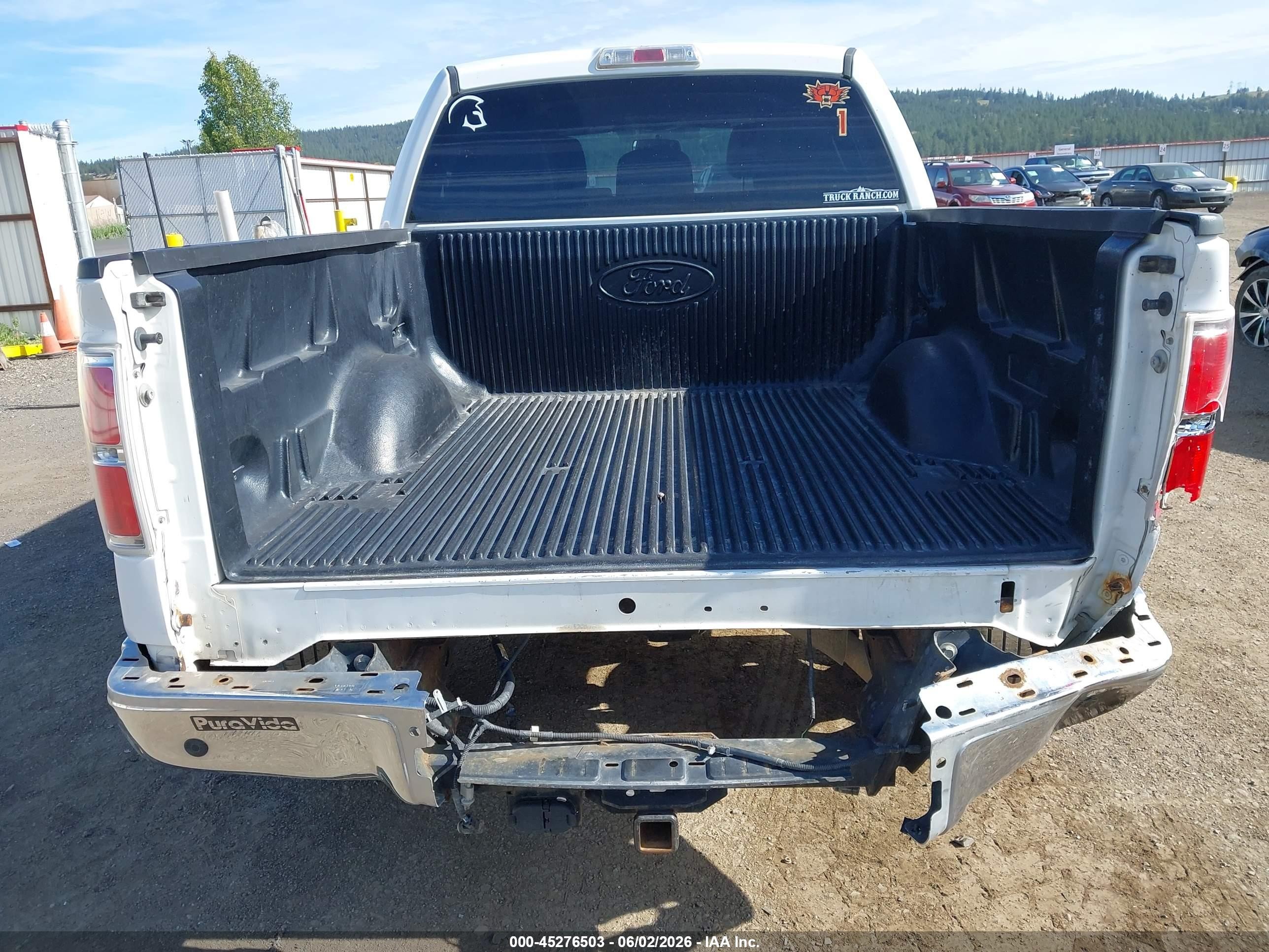 2011 Ford F150 Supercrew White vin: 1FTEW1CM1BFA52598