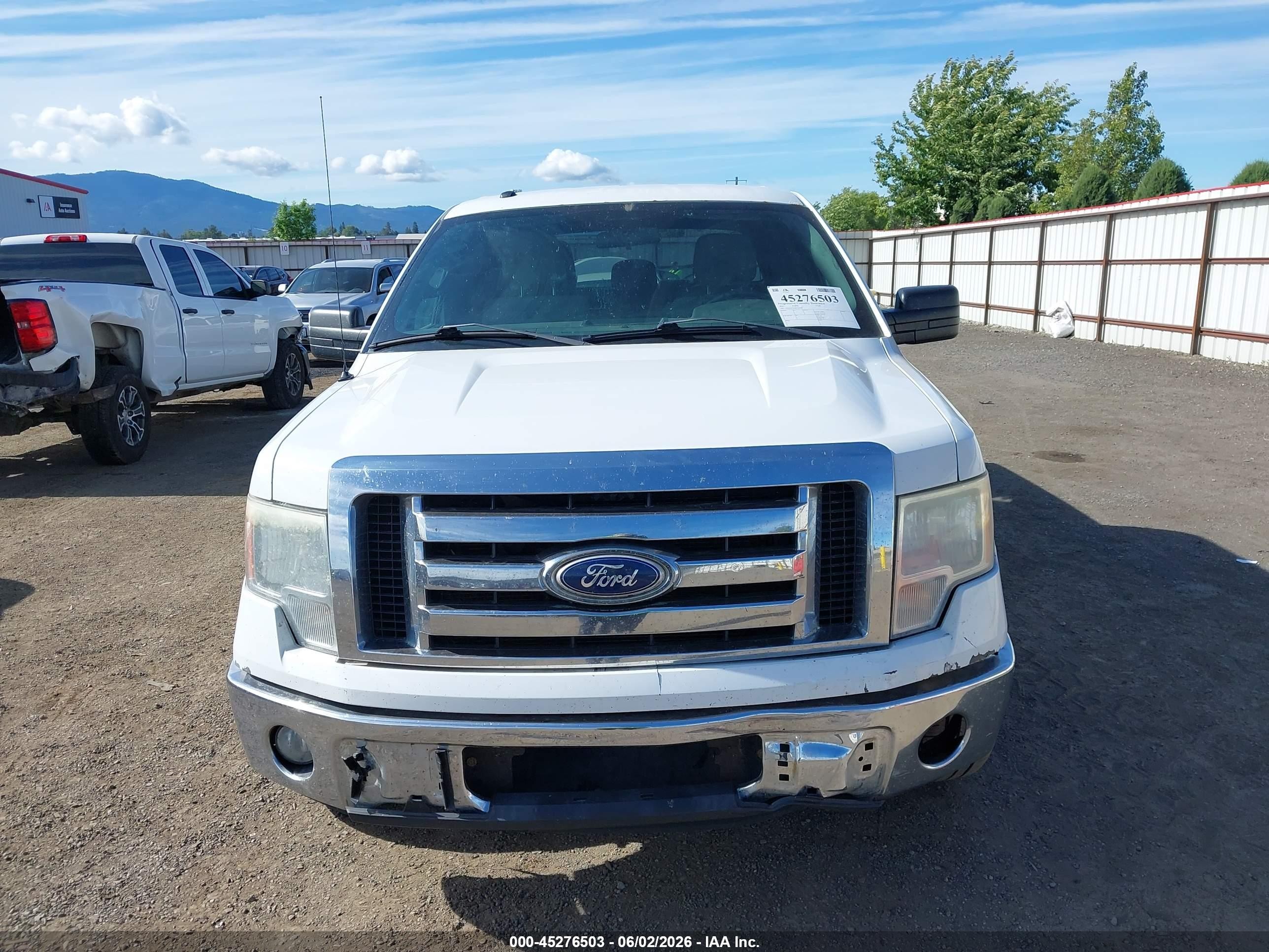 2011 Ford F150 Supercrew White vin: 1FTEW1CM1BFA52598
