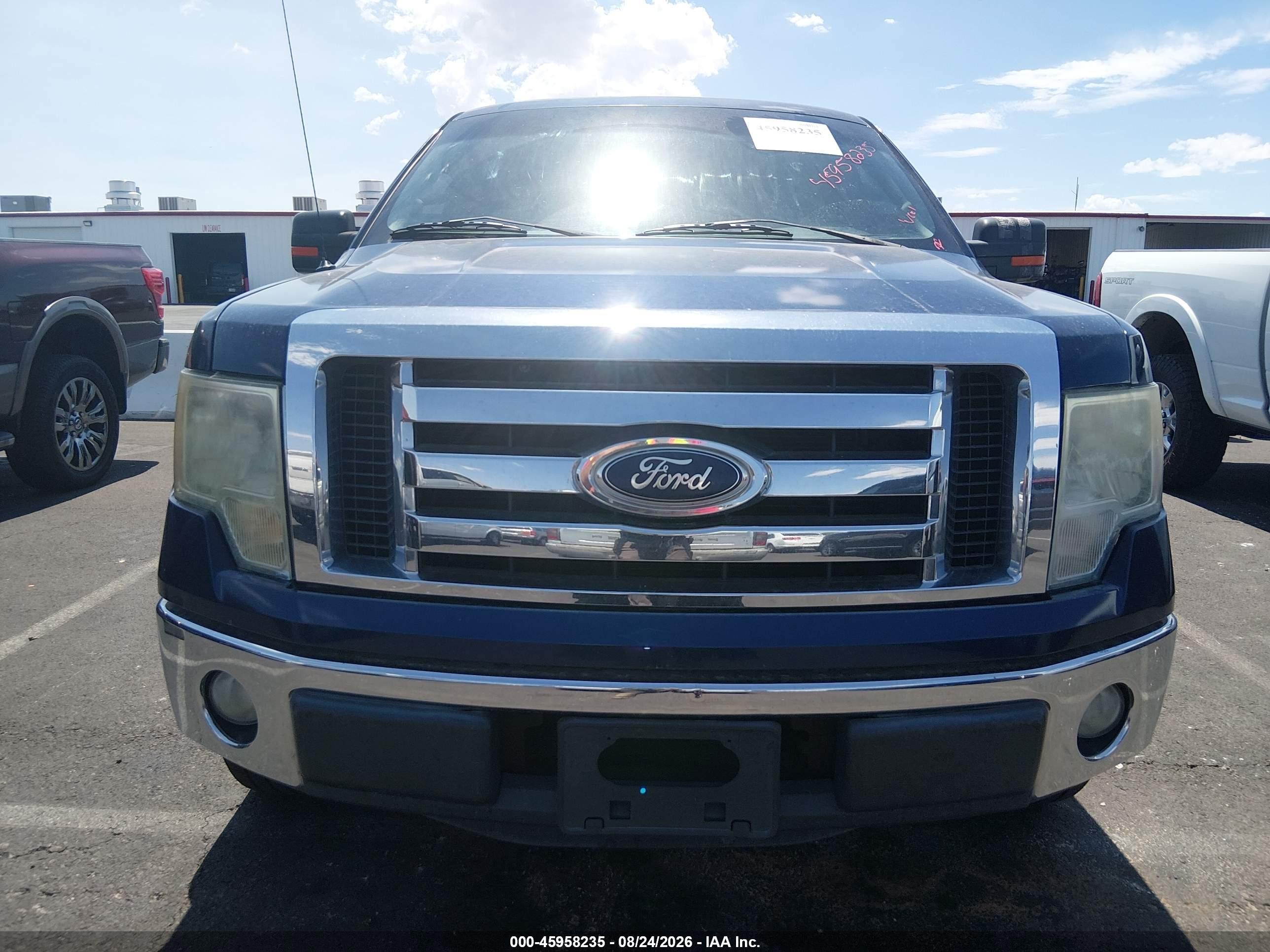 2012 Ford F-150 Xlt Blue vin: 1FTEW1CM1CKD07386