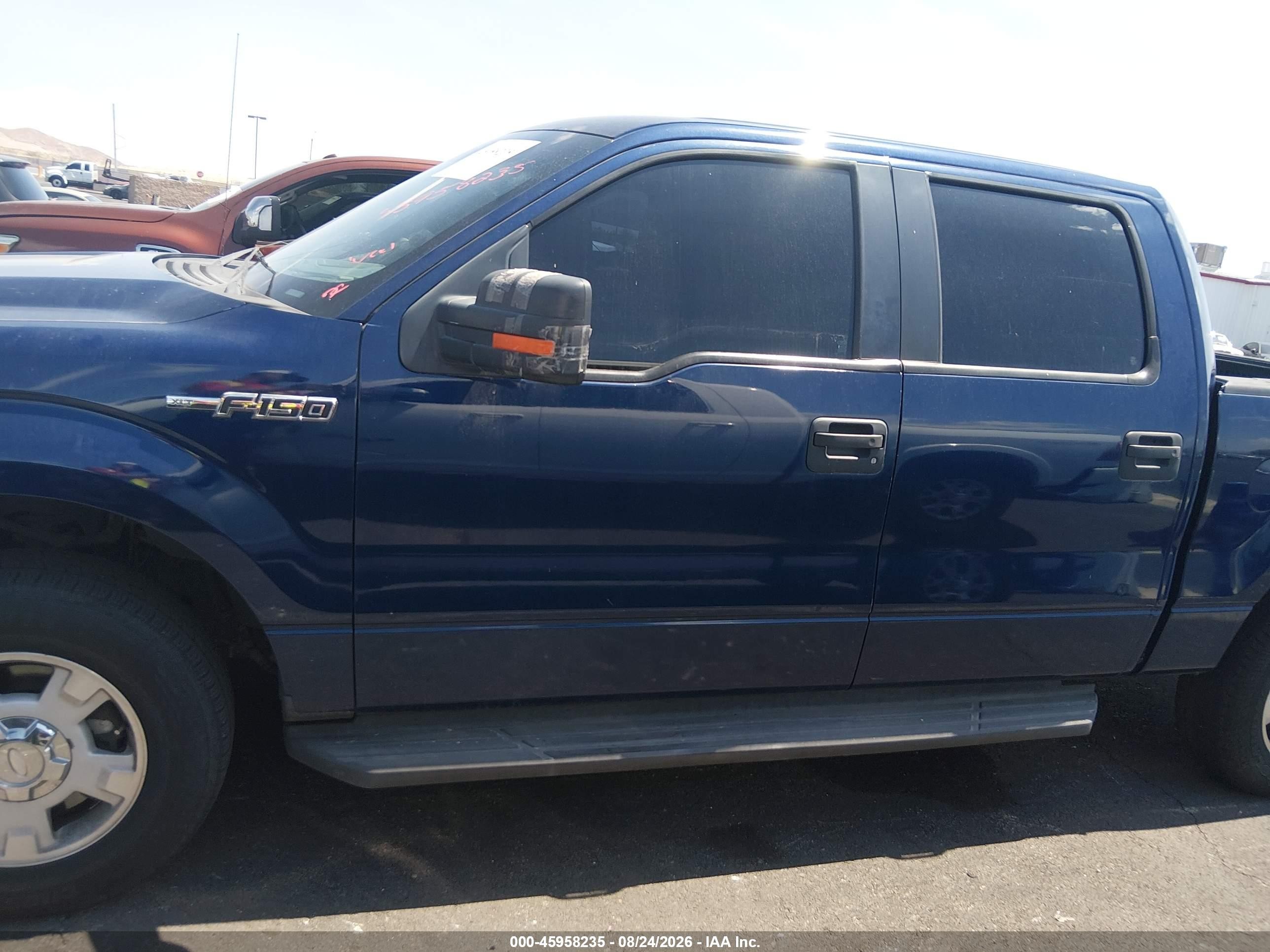 2012 Ford F-150 Xlt Blue vin: 1FTEW1CM1CKD07386