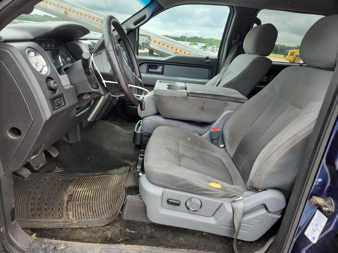 2013 Ford F150 Supercrew Blue vin: 1FTEW1CM1DFB06128