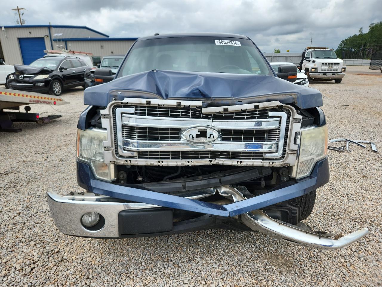 2013 Ford F150 Supercrew Blue vin: 1FTEW1CM1DFB06128
