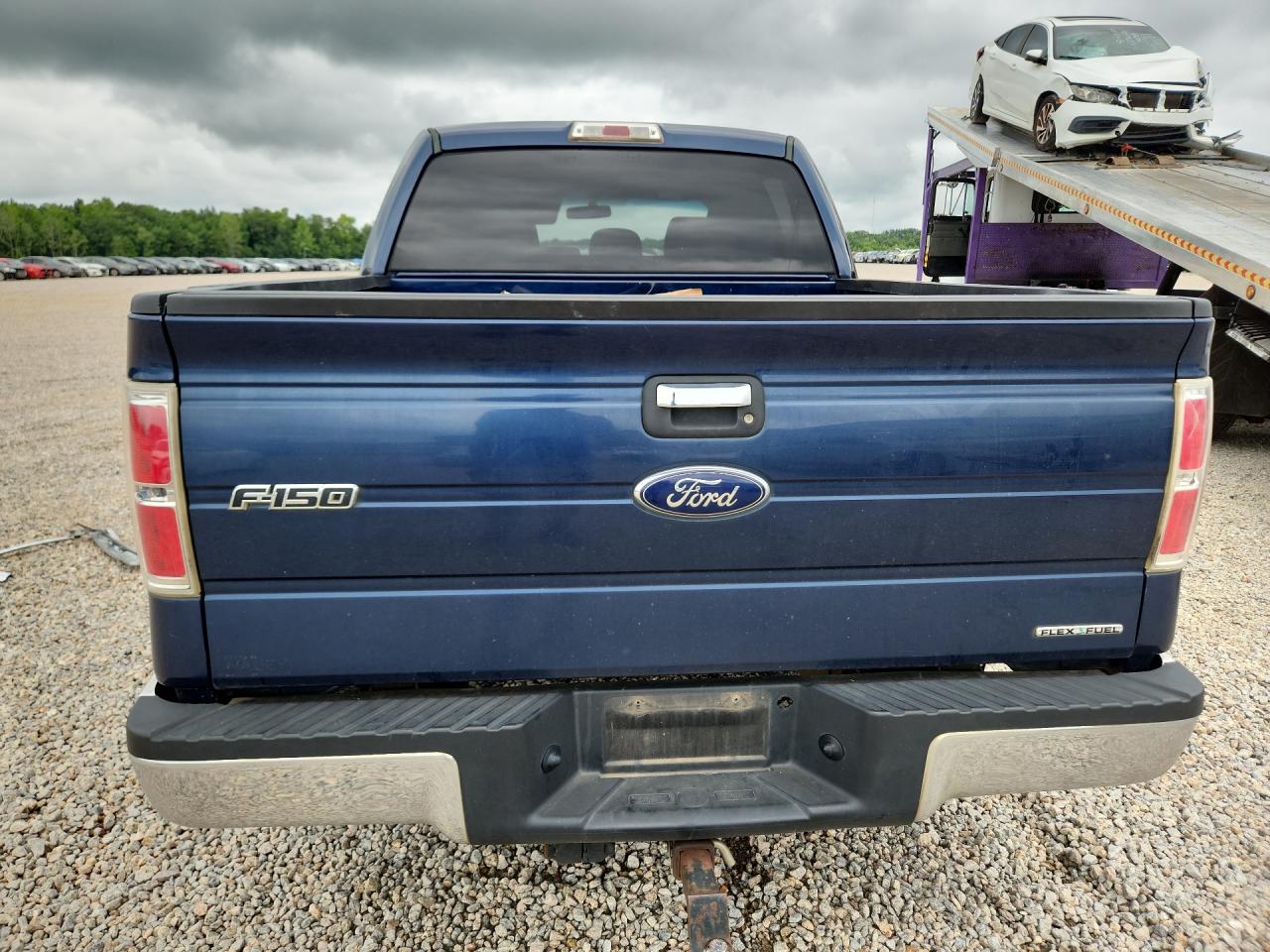 2013 Ford F150 Supercrew Blue vin: 1FTEW1CM1DFB06128