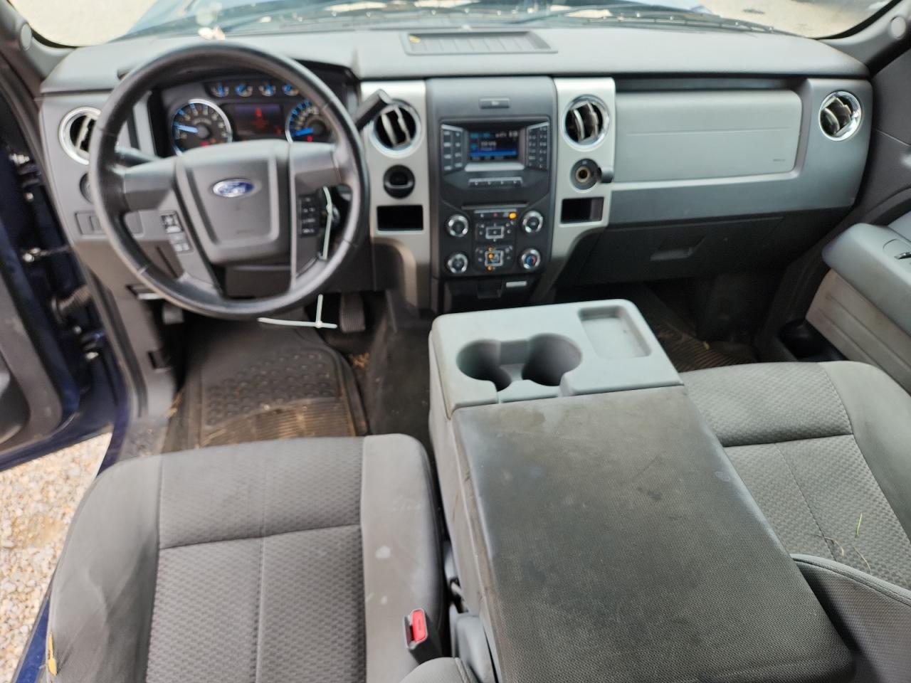 2013 Ford F150 Supercrew Blue vin: 1FTEW1CM1DFB06128