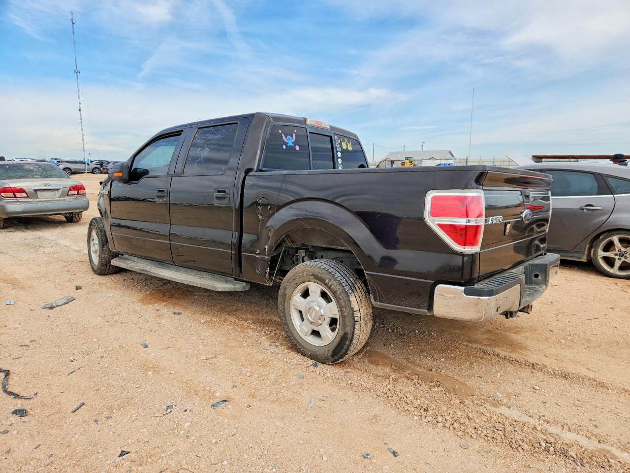 2013 Ford F150 Supercrew Black vin: 1FTEW1CM1DKD61689