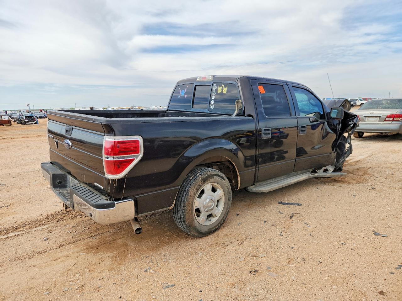 2013 Ford F150 Supercrew Black vin: 1FTEW1CM1DKD61689