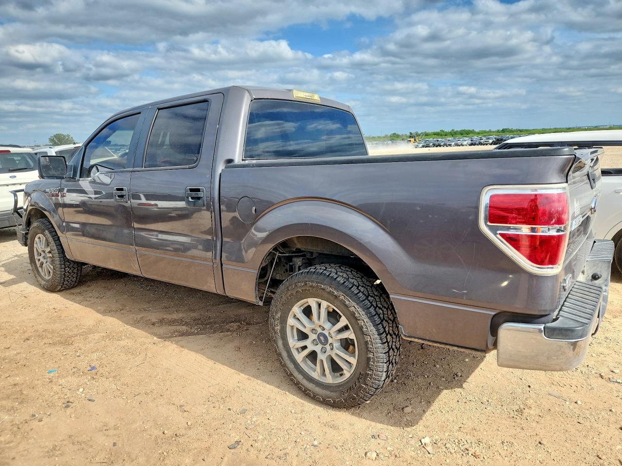 2013 Ford F150 Supercrew Gray vin: 1FTEW1CM1DKE16173