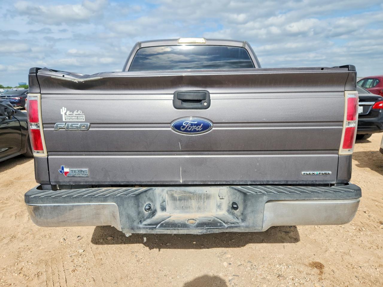 2013 Ford F150 Supercrew Gray vin: 1FTEW1CM1DKE16173