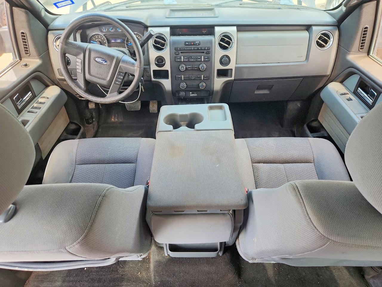 2013 Ford F150 Supercrew Gray vin: 1FTEW1CM1DKE16173
