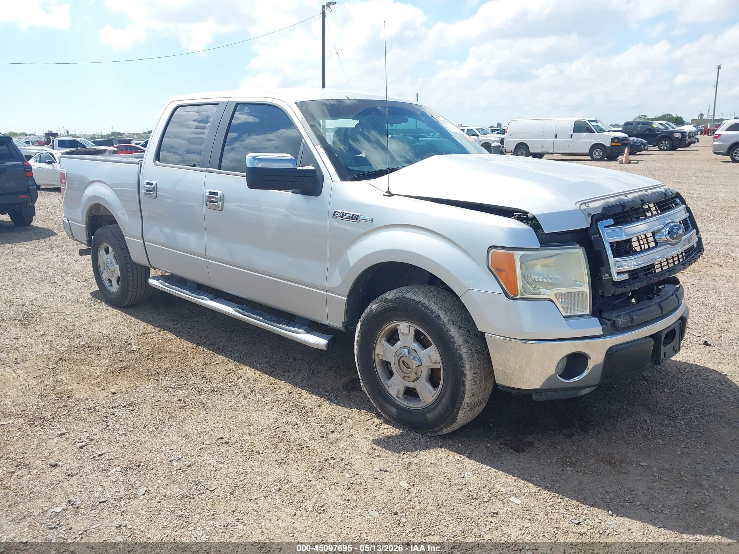 2014 Ford F-150 Xlt Silver vin: 1FTEW1CM1EFA48684
