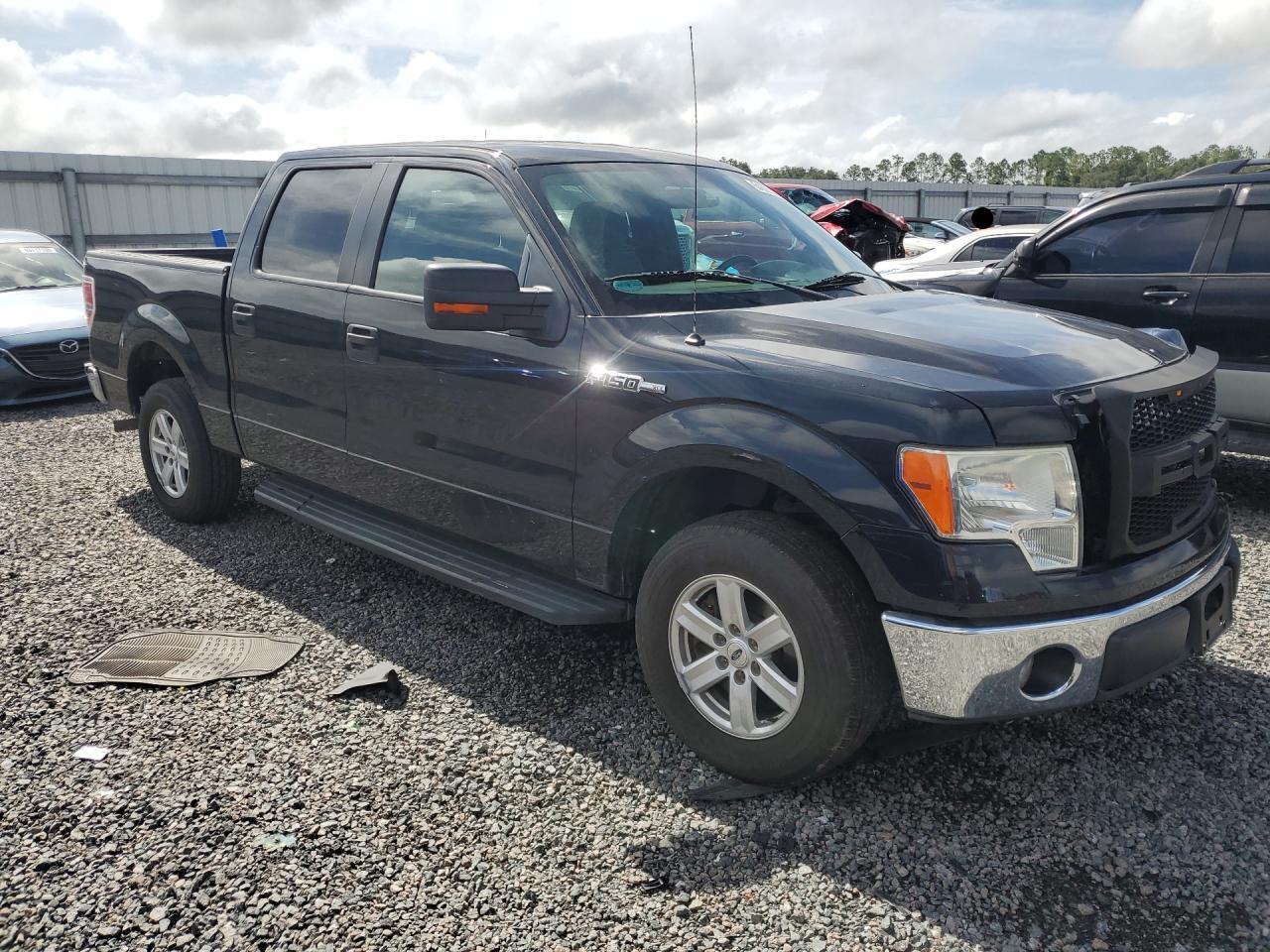 2014 Ford F150 Supercrew Black vin: 1FTEW1CM1EFA78106