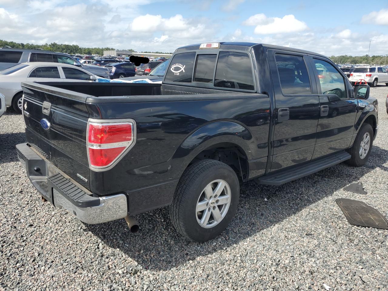 2014 Ford F150 Supercrew Black vin: 1FTEW1CM1EFA78106