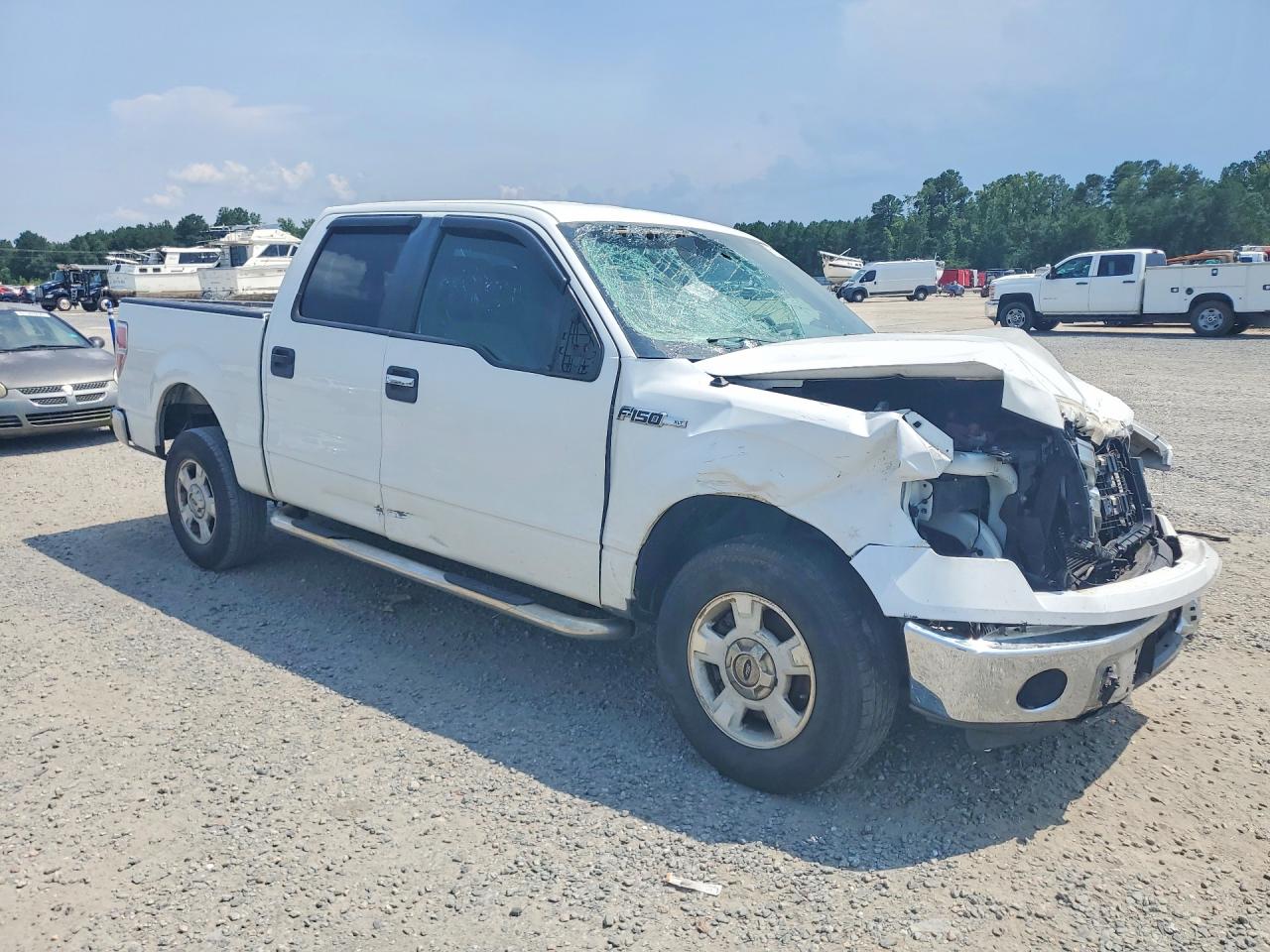 2014 Ford F150 Supercrew White vin: 1FTEW1CM1EFC01094