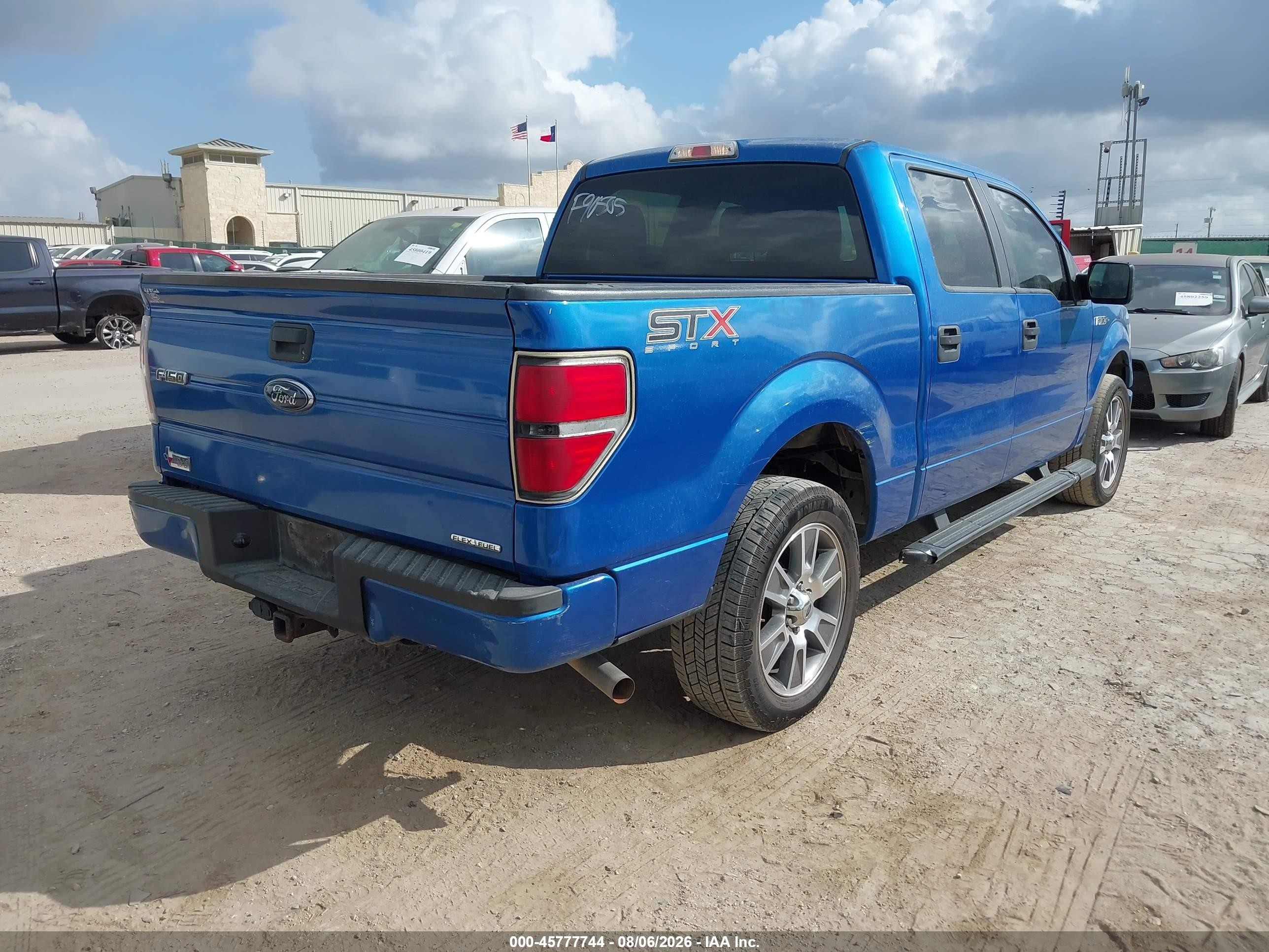 2014 Ford F-150 Stx Blue vin: 1FTEW1CM1EKF90505