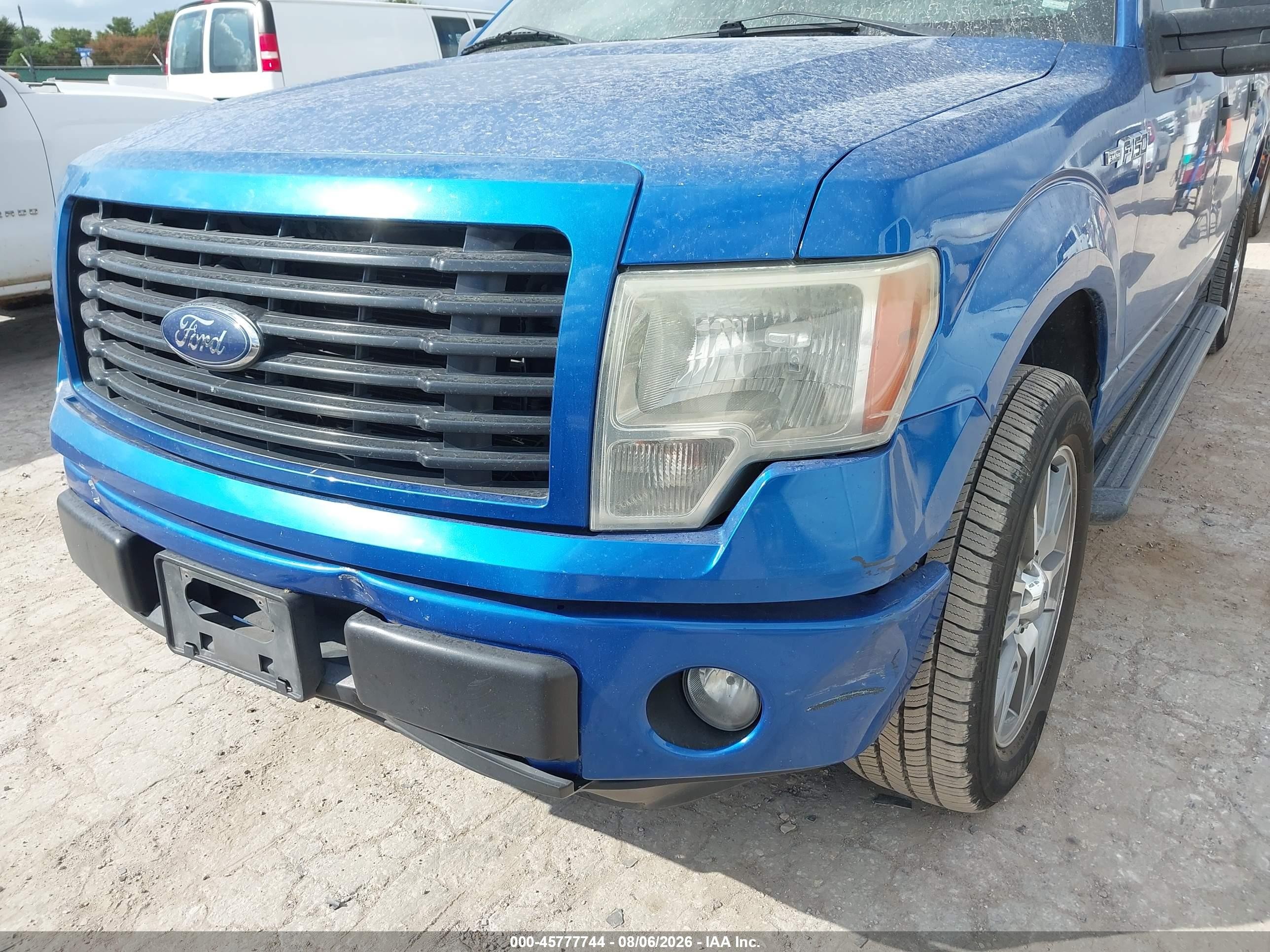 2014 Ford F-150 Stx Blue vin: 1FTEW1CM1EKF90505
