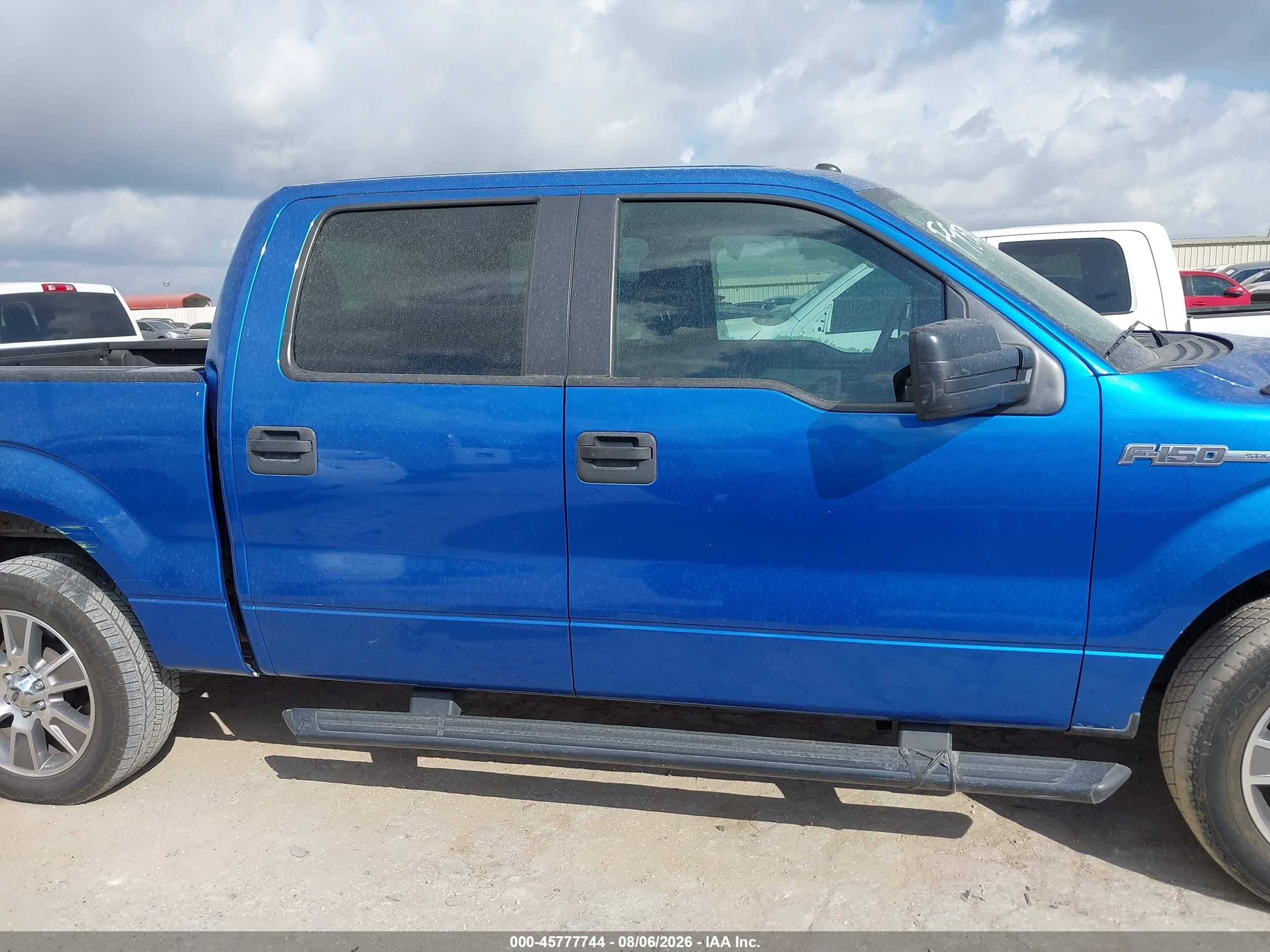 2014 Ford F-150 Stx Blue vin: 1FTEW1CM1EKF90505