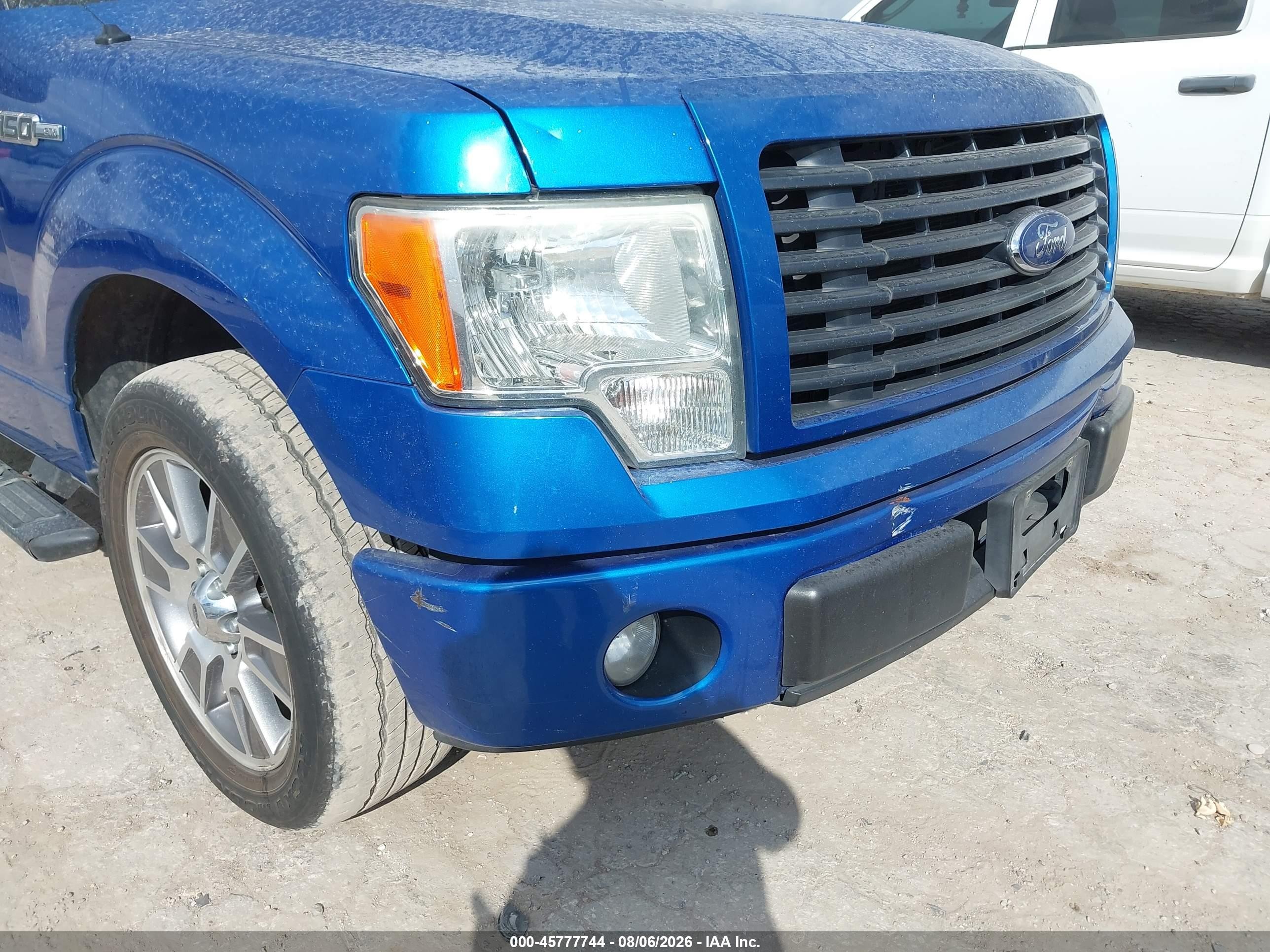 2014 Ford F-150 Stx Blue vin: 1FTEW1CM1EKF90505
