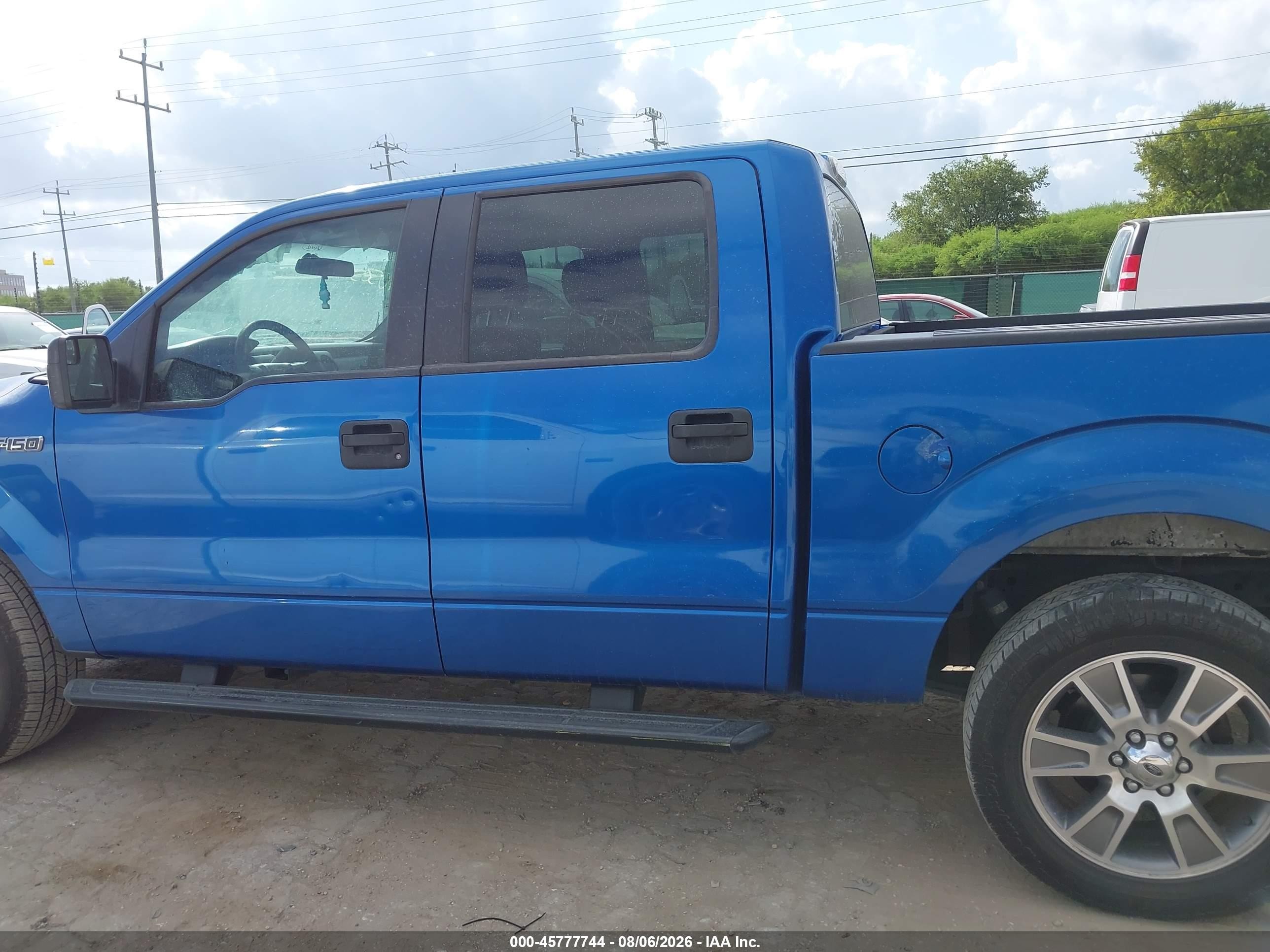 2014 Ford F-150 Stx Blue vin: 1FTEW1CM1EKF90505