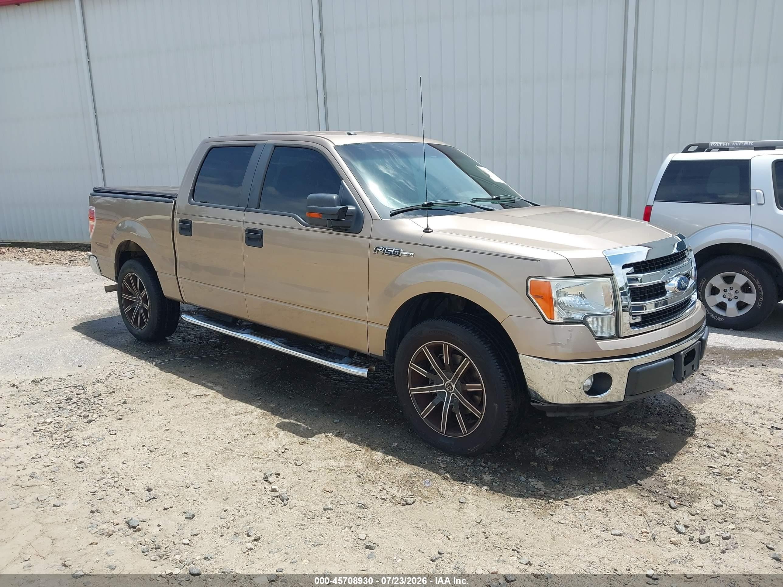 2013 Ford F-150 Xlt Gold vin: 1FTEW1CM2DFD77733