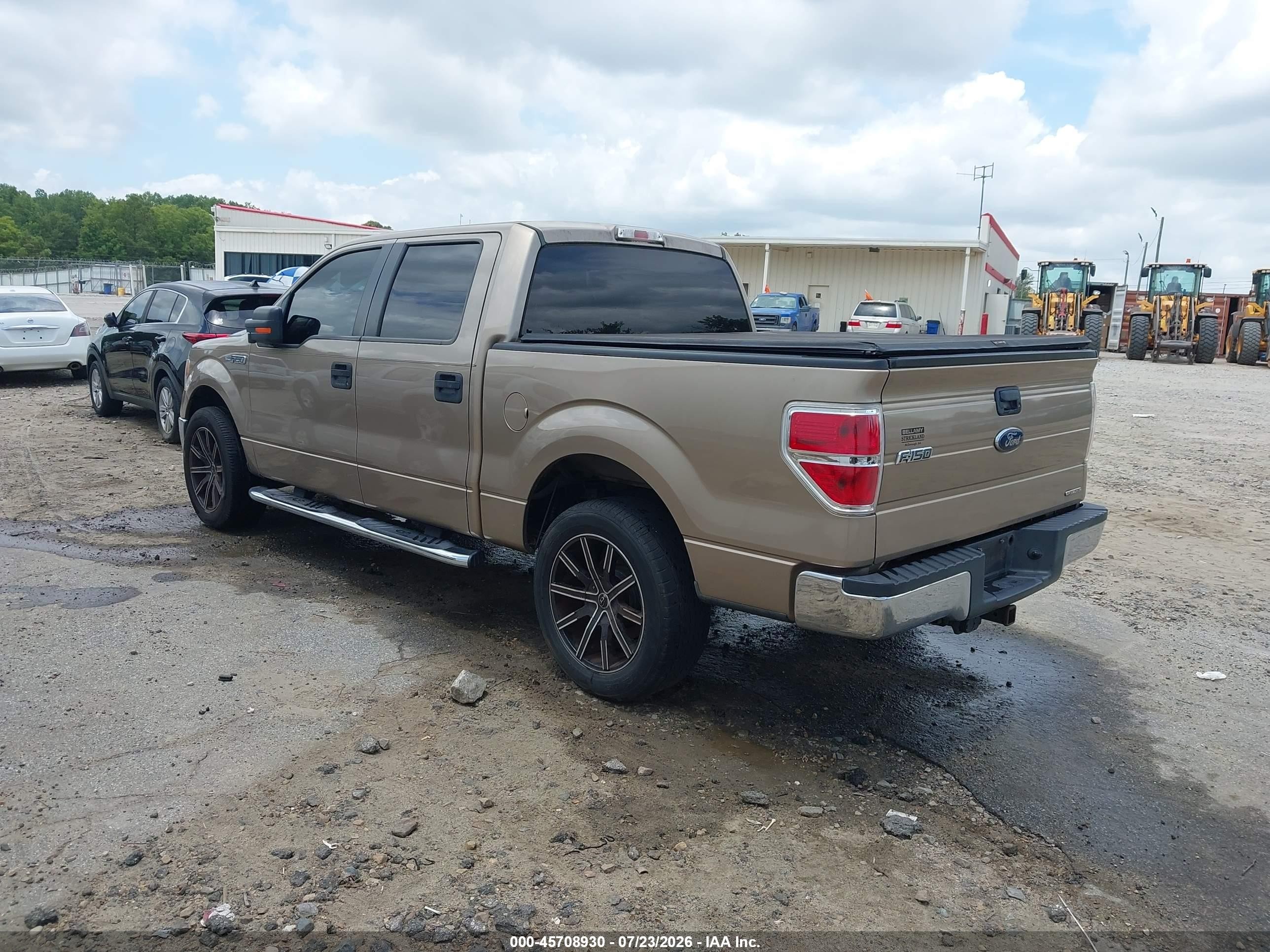 2013 Ford F-150 Xlt Gold vin: 1FTEW1CM2DFD77733