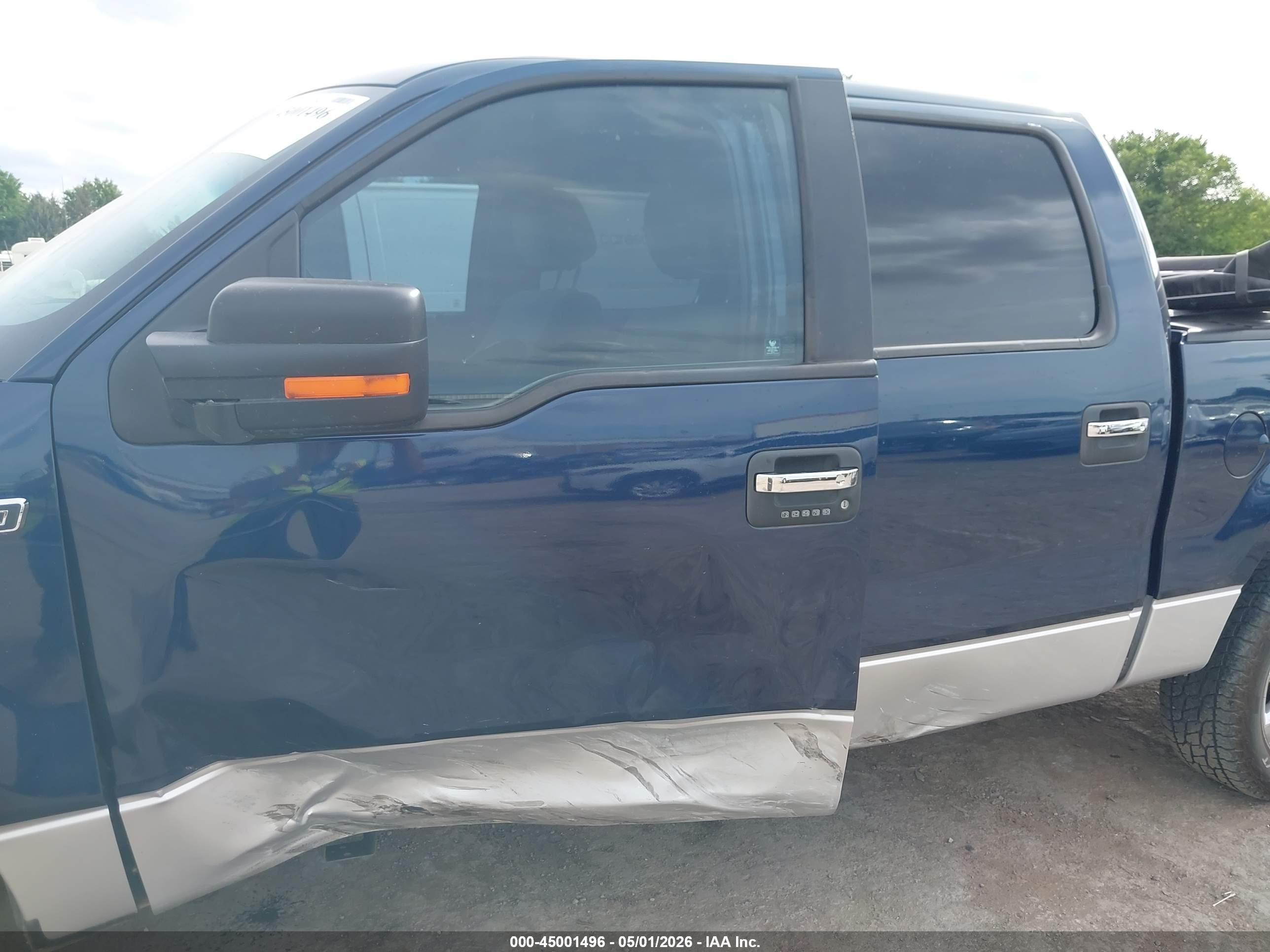 2013 Ford F-150 Xlt Blue vin: 1FTEW1CM2DKE44256