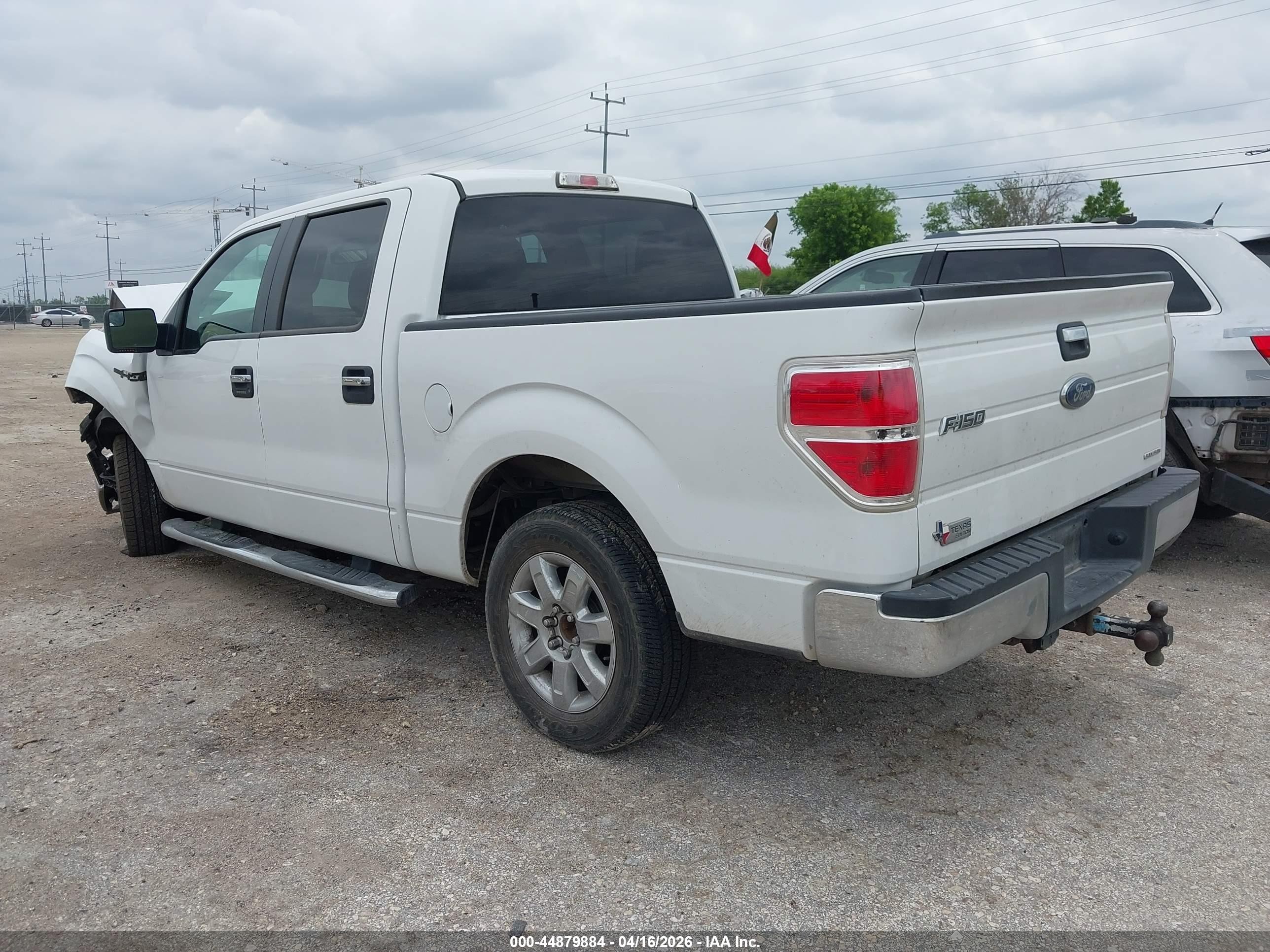 2013 Ford F-150 Xlt Белый vin: 1FTEW1CM2DKF18677