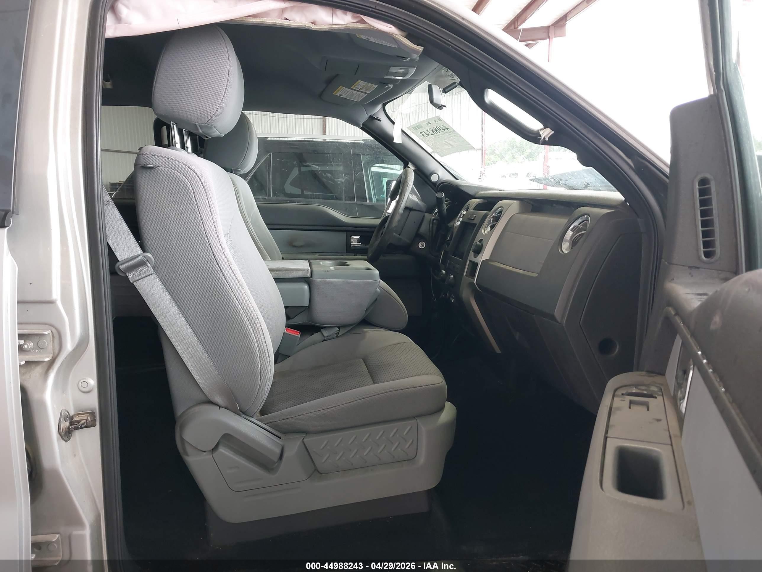 2013 Ford F-150 Xlt Gray vin: 1FTEW1CM2DKG47700