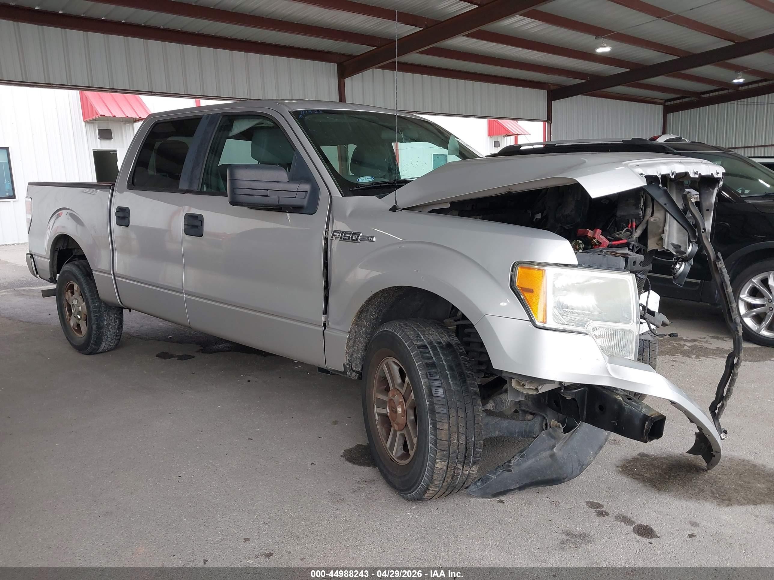 2013 Ford F-150 Xlt Gray vin: 1FTEW1CM2DKG47700