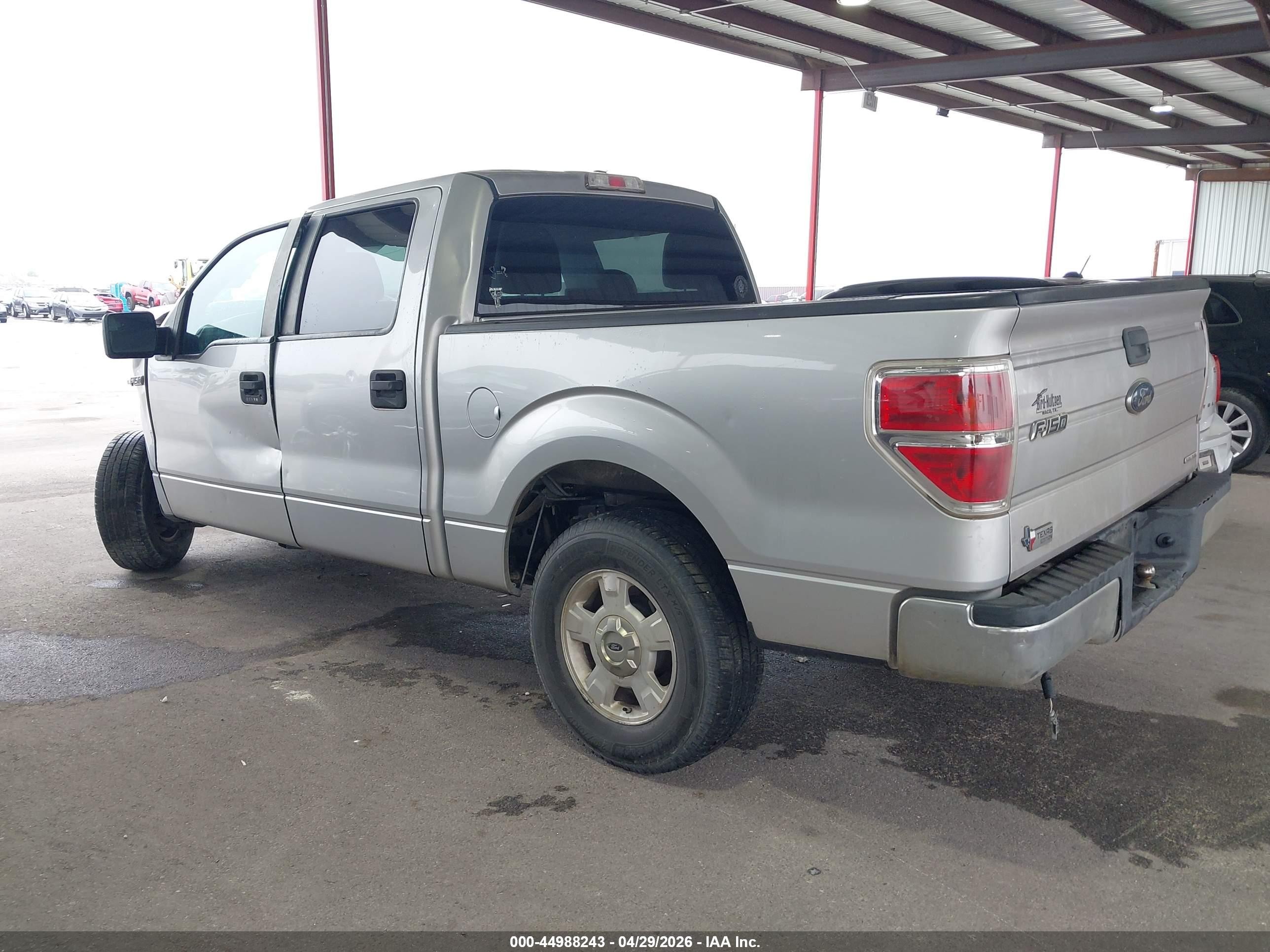 2013 Ford F-150 Xlt Gray vin: 1FTEW1CM2DKG47700