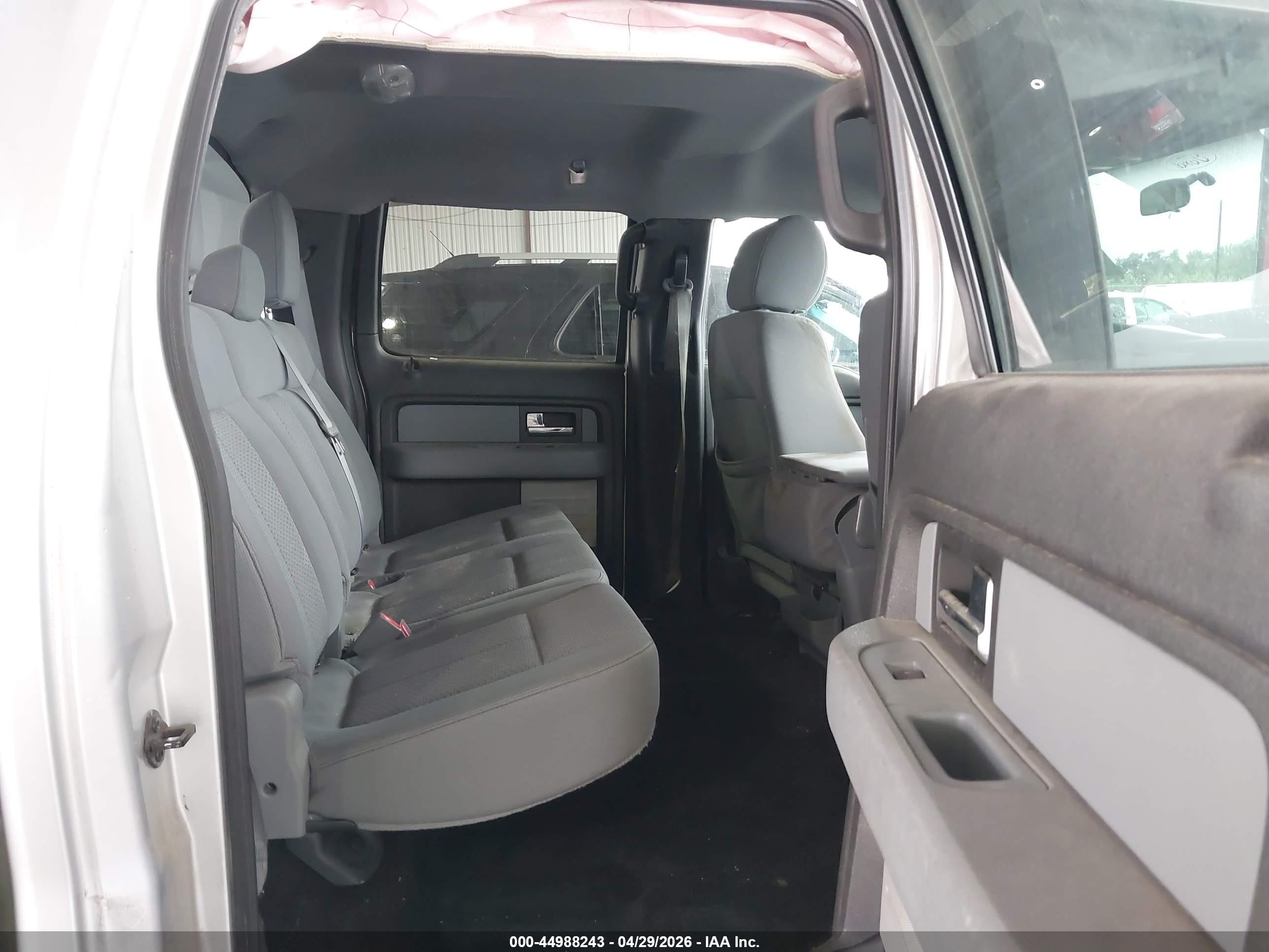 2013 Ford F-150 Xlt Gray vin: 1FTEW1CM2DKG47700