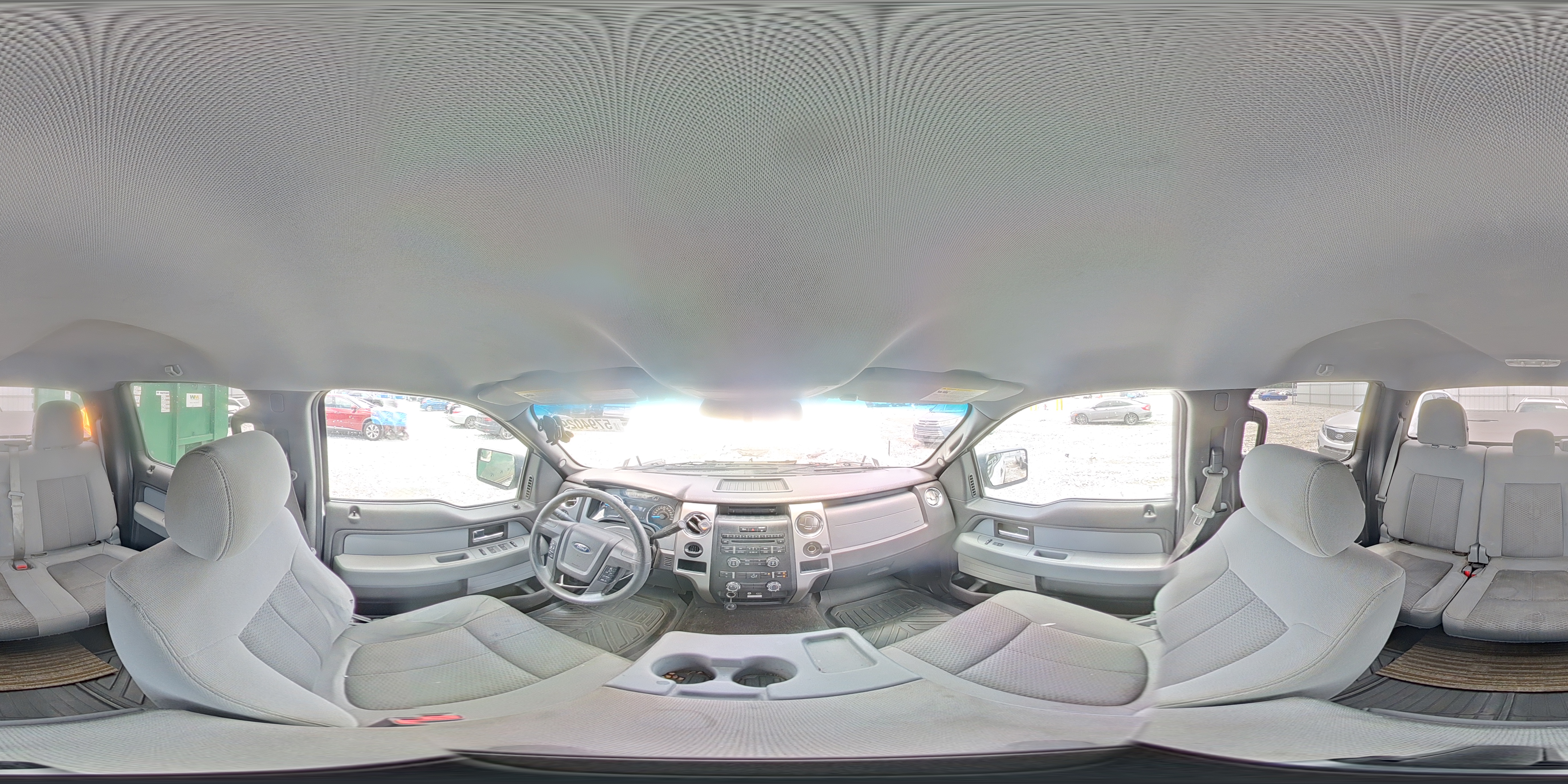 2014 Ford F150 Supercrew White vin: 1FTEW1CM2EKE45019