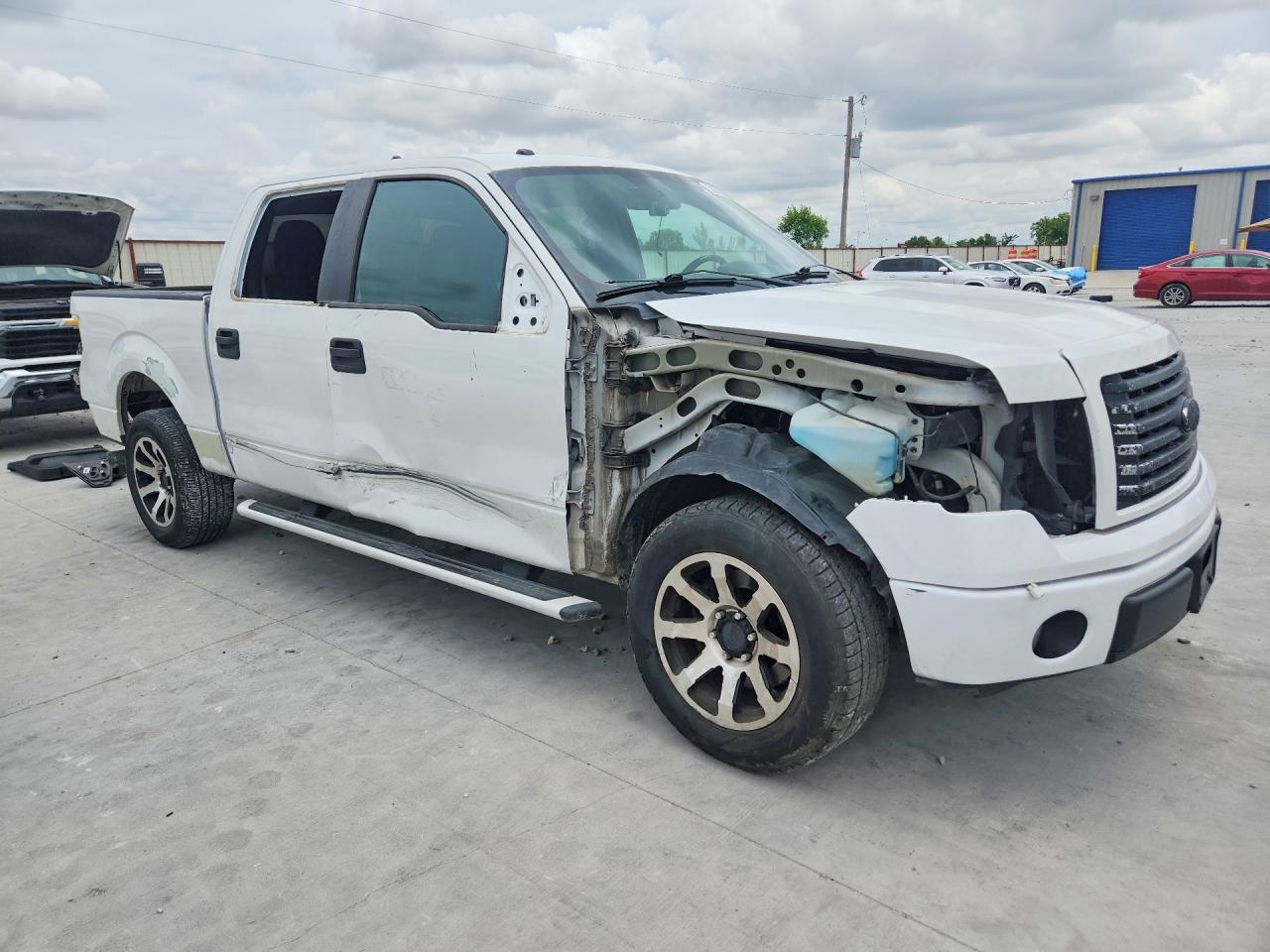 2011 Ford F150 Supercrew White vin: 1FTEW1CM3BFA40842