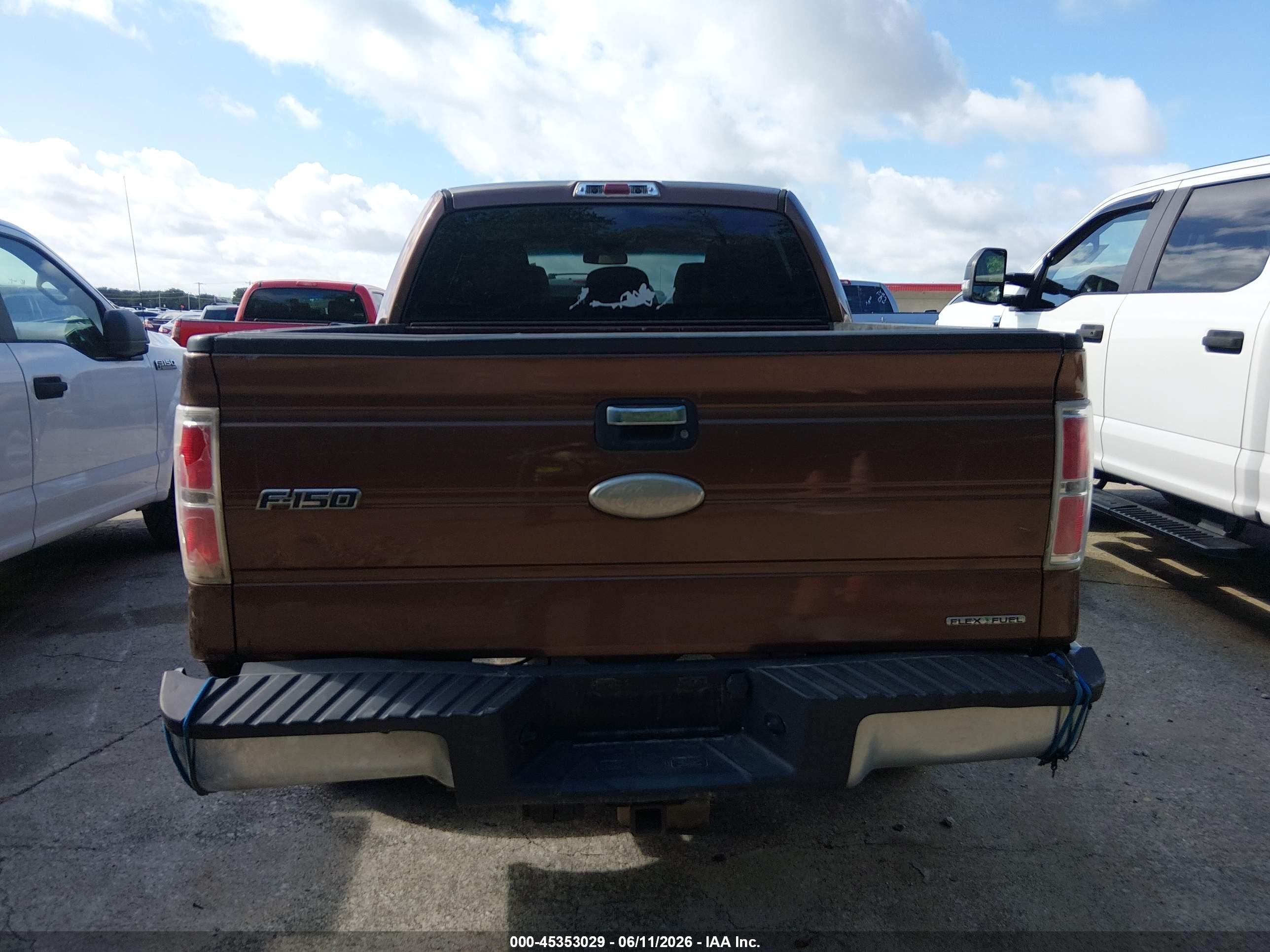2011 Ford F-150 Xlt Brown vin: 1FTEW1CM3BFC21097